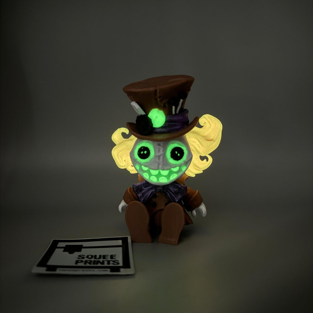 Mad Hatter | Alice in Wonderland | Glow in the Dark - Squee Prints