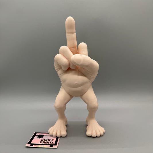 The Finger with Legs | Gag Gift | Desk Companion - Squee Prints