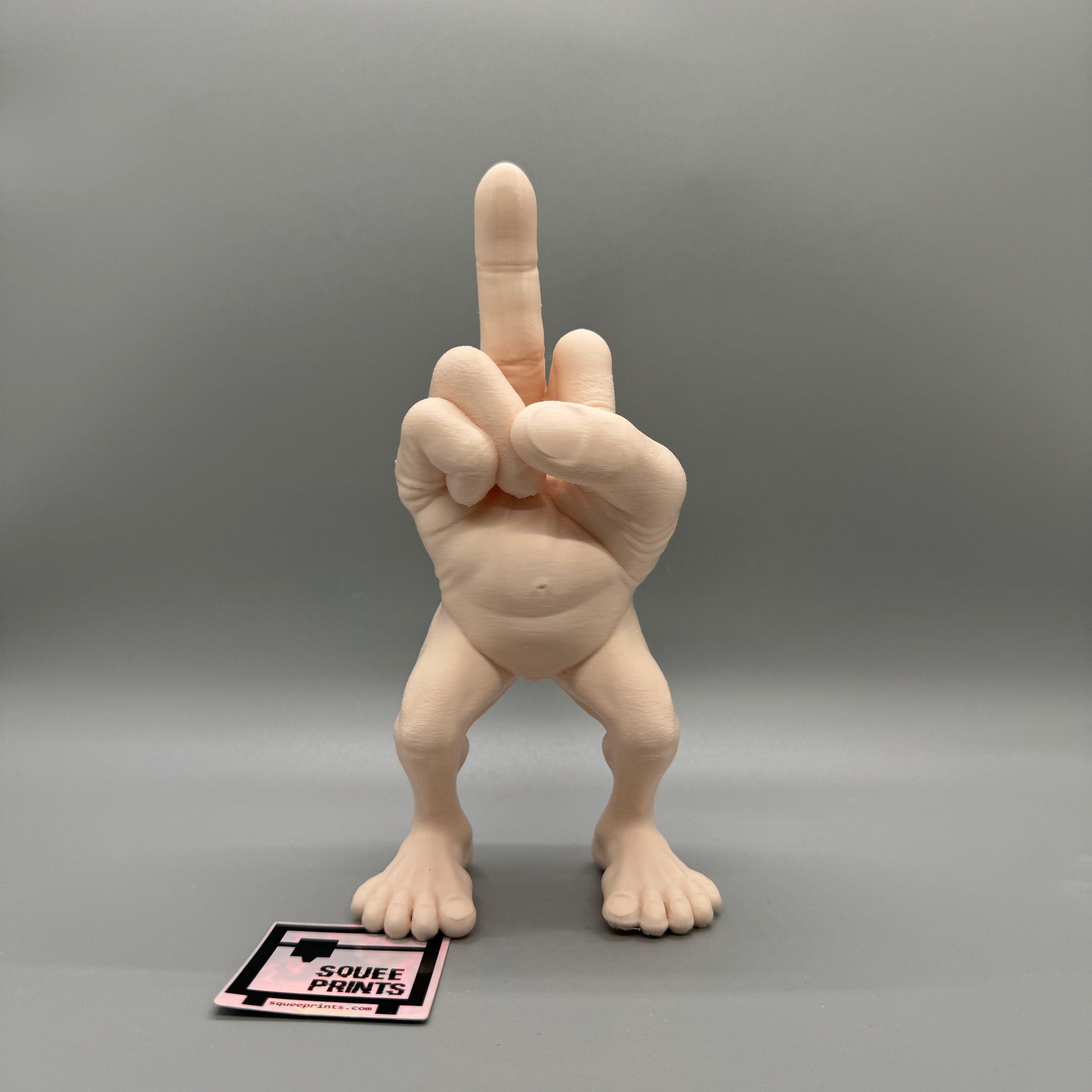 The Finger with Legs | Gag Gift | Desk Companion - Squee Prints