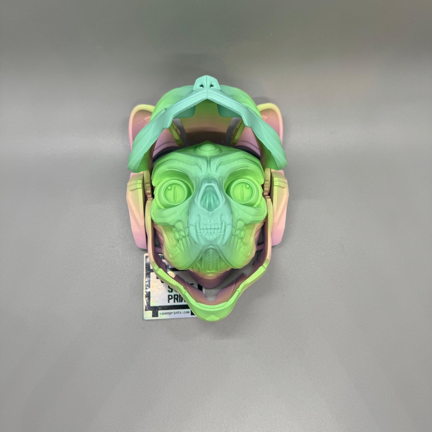 Cat Bot Droid | 3D Printed | Articulated Wall Mask - Squee Prints