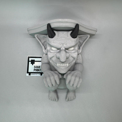 Gargoyle Shelf | Glow In the Dark | 3D Printed - Squee Prints