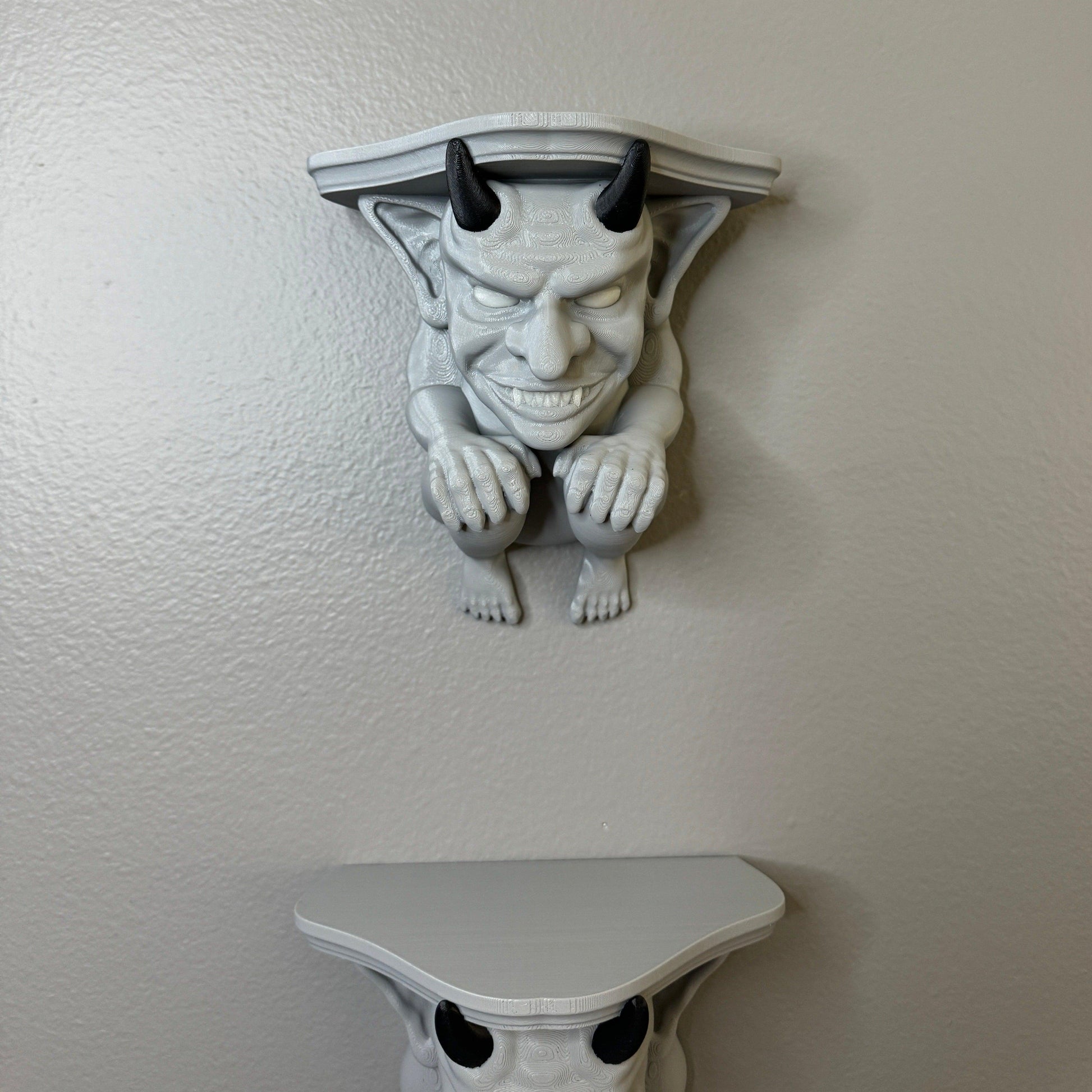 Gargoyle Shelf | Glow In the Dark | 3D Printed - Squee Prints