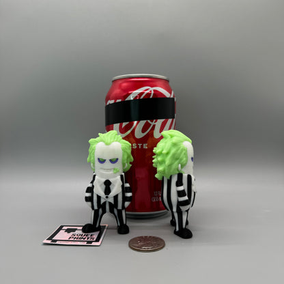 Beetlejuice | Glow in the Dark | 3D Printed Figure - Squee Prints