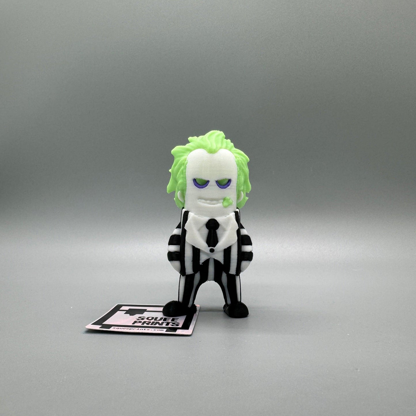 Beetlejuice | Glow in the Dark | 3D Printed Figure - Squee Prints