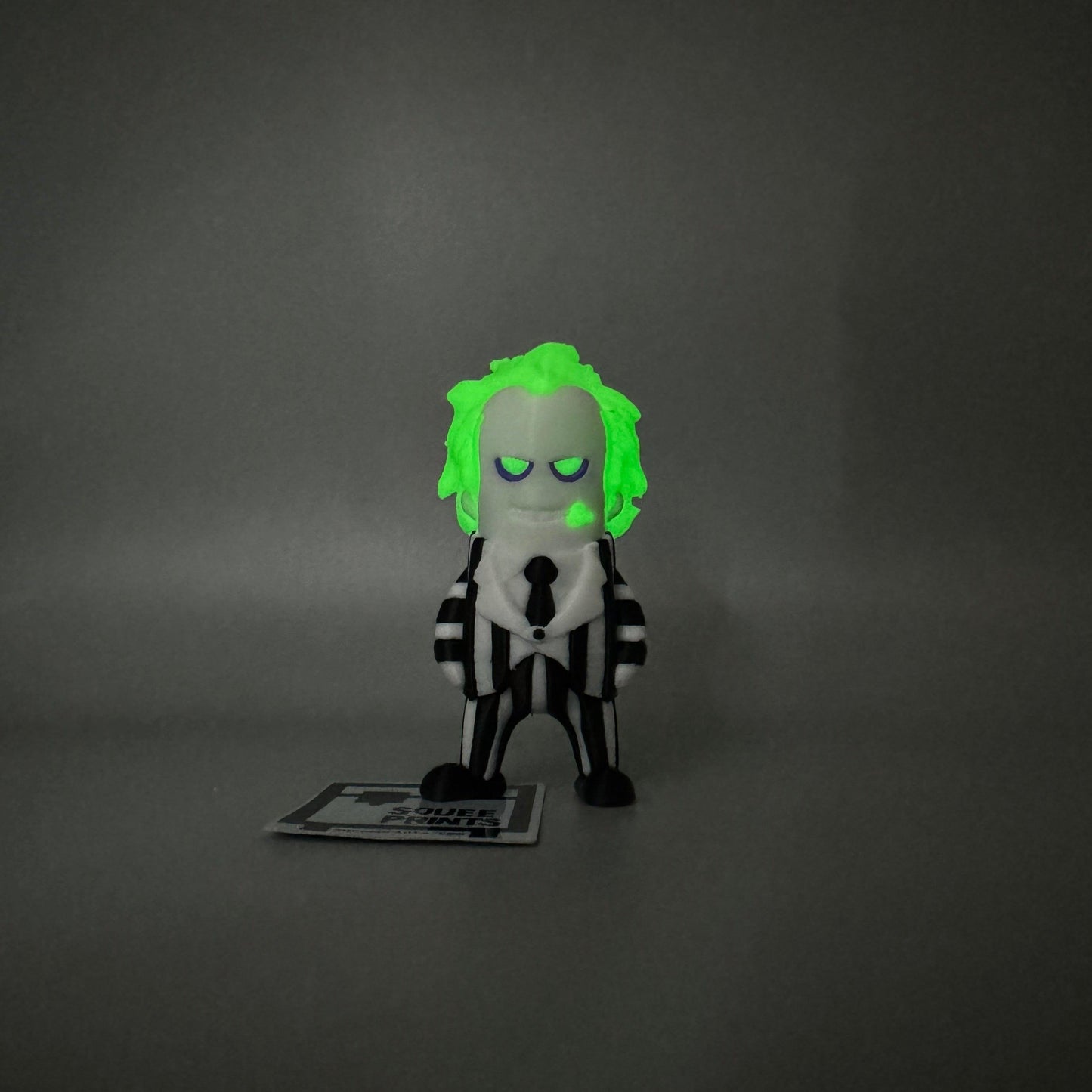 Beetlejuice | Glow in the Dark | 3D Printed Figure - Squee Prints