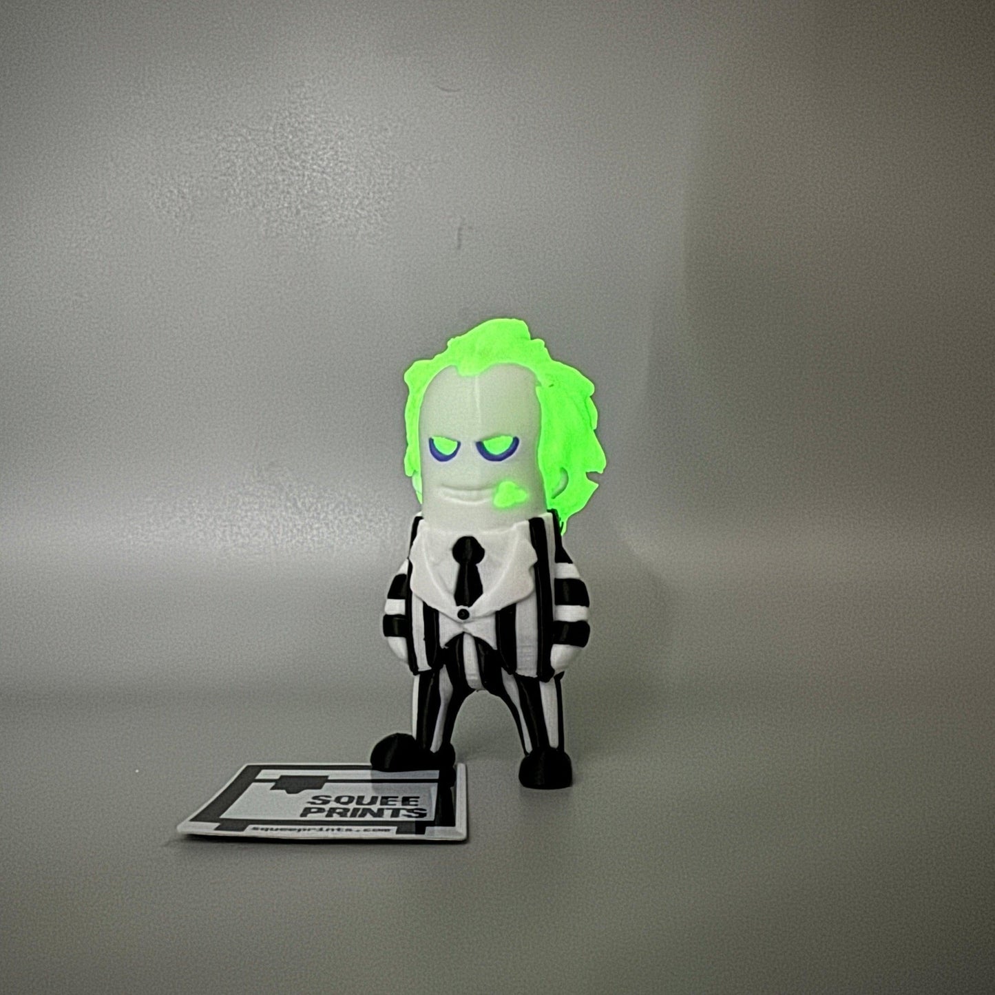 Beetlejuice | Glow in the Dark | 3D Printed Figure - Squee Prints