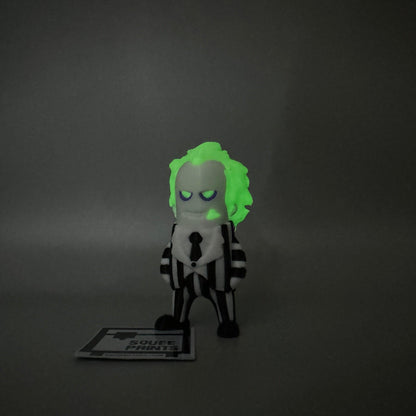 Beetlejuice | Glow in the Dark | 3D Printed Figure - Squee Prints