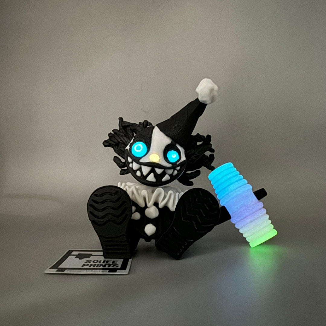 Evil Clown | Glow In the Dark | 3D Printed - Squee Prints