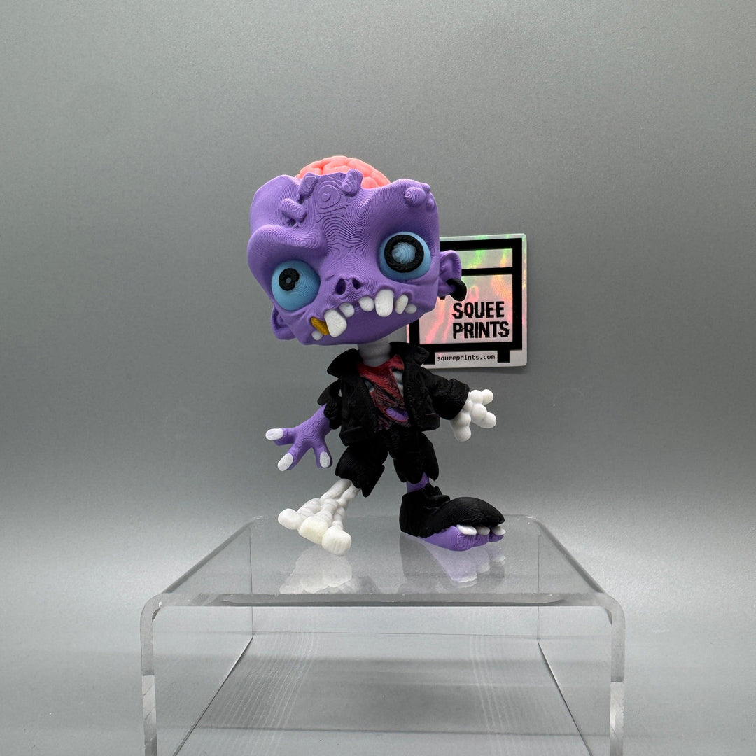 Zombie | Glow In the Dark | 3D Printed - Squee Prints