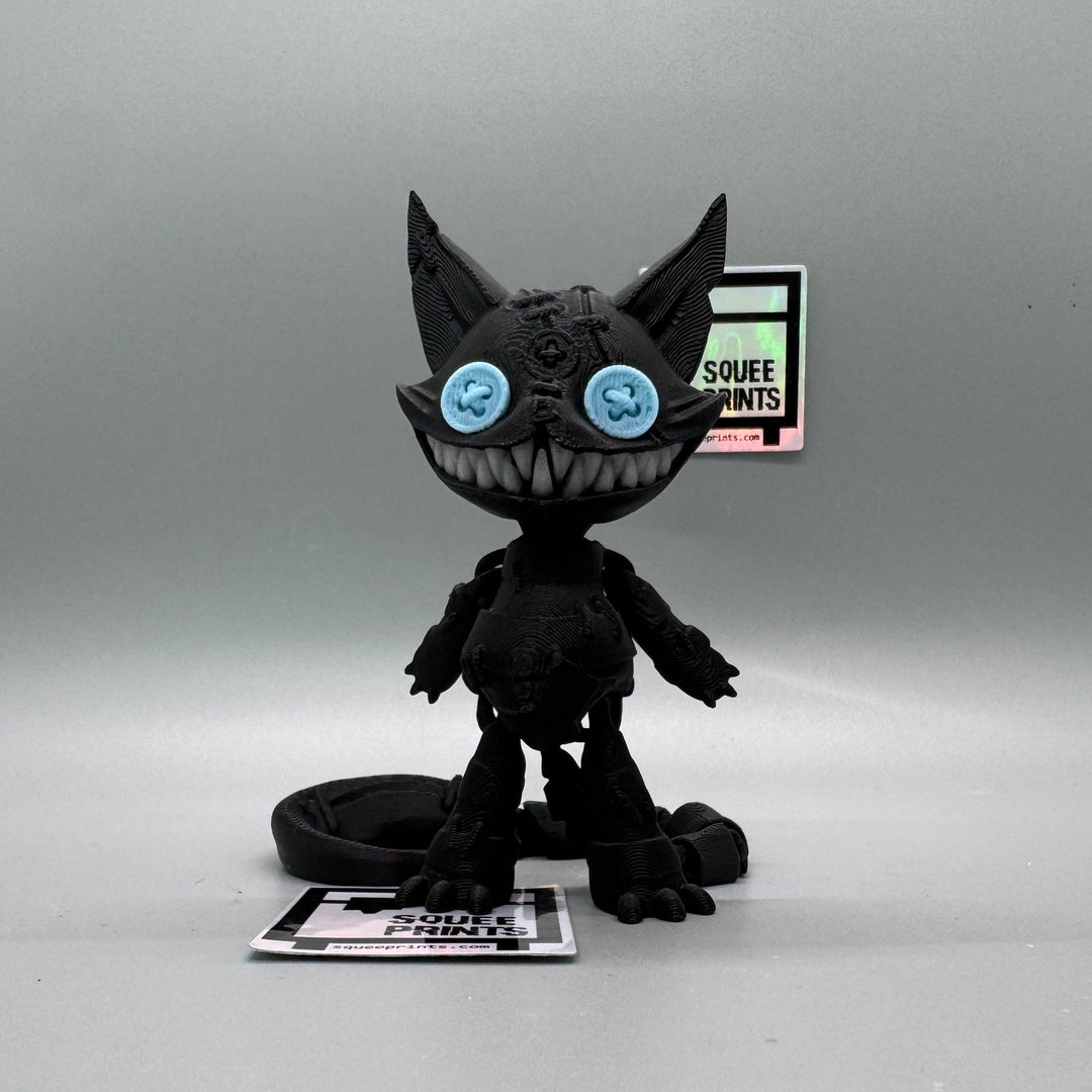 Coraline Cat | Glow in the Dark - Squee Prints