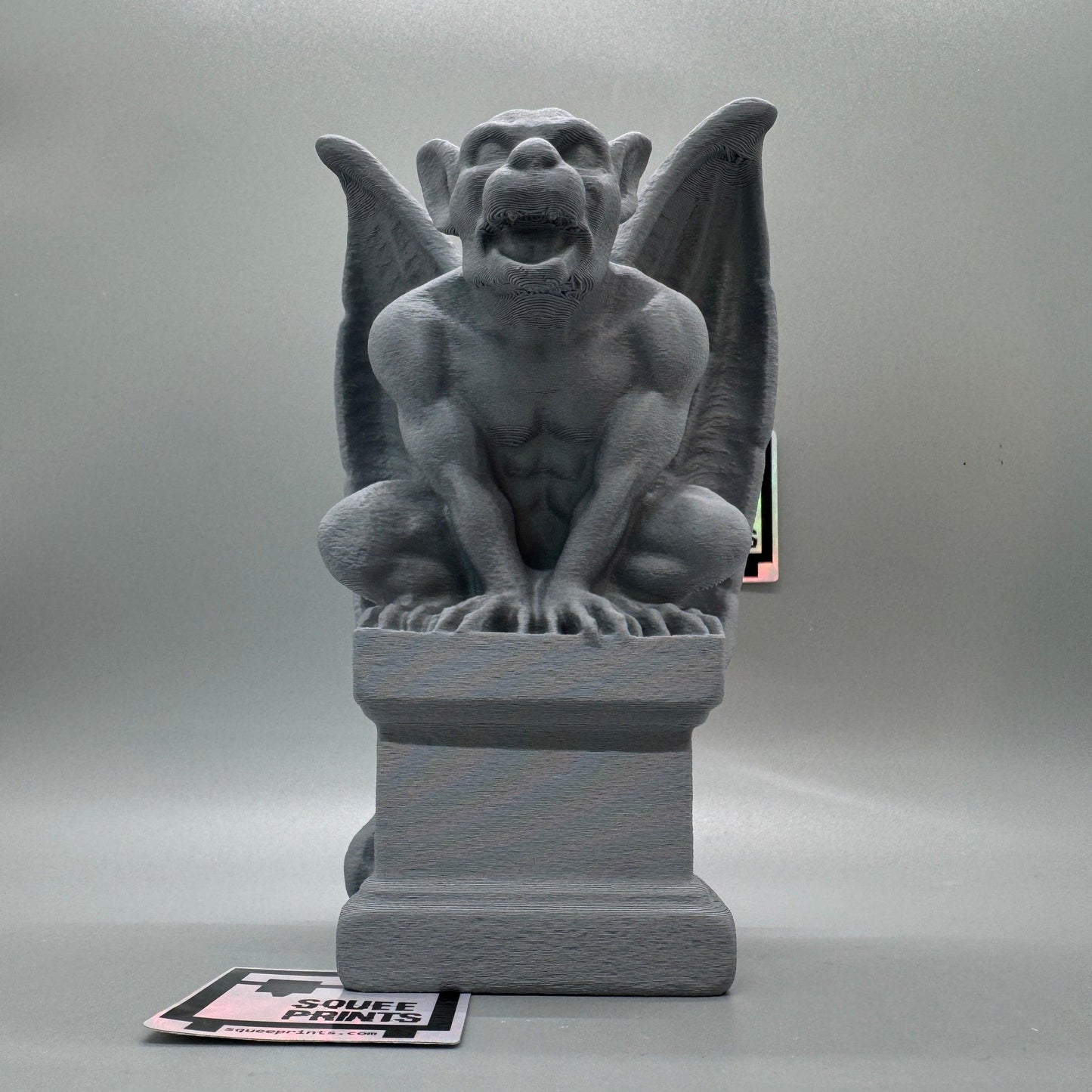 Gargoyle | 3D Printed | Gothic Decor - Squee Prints