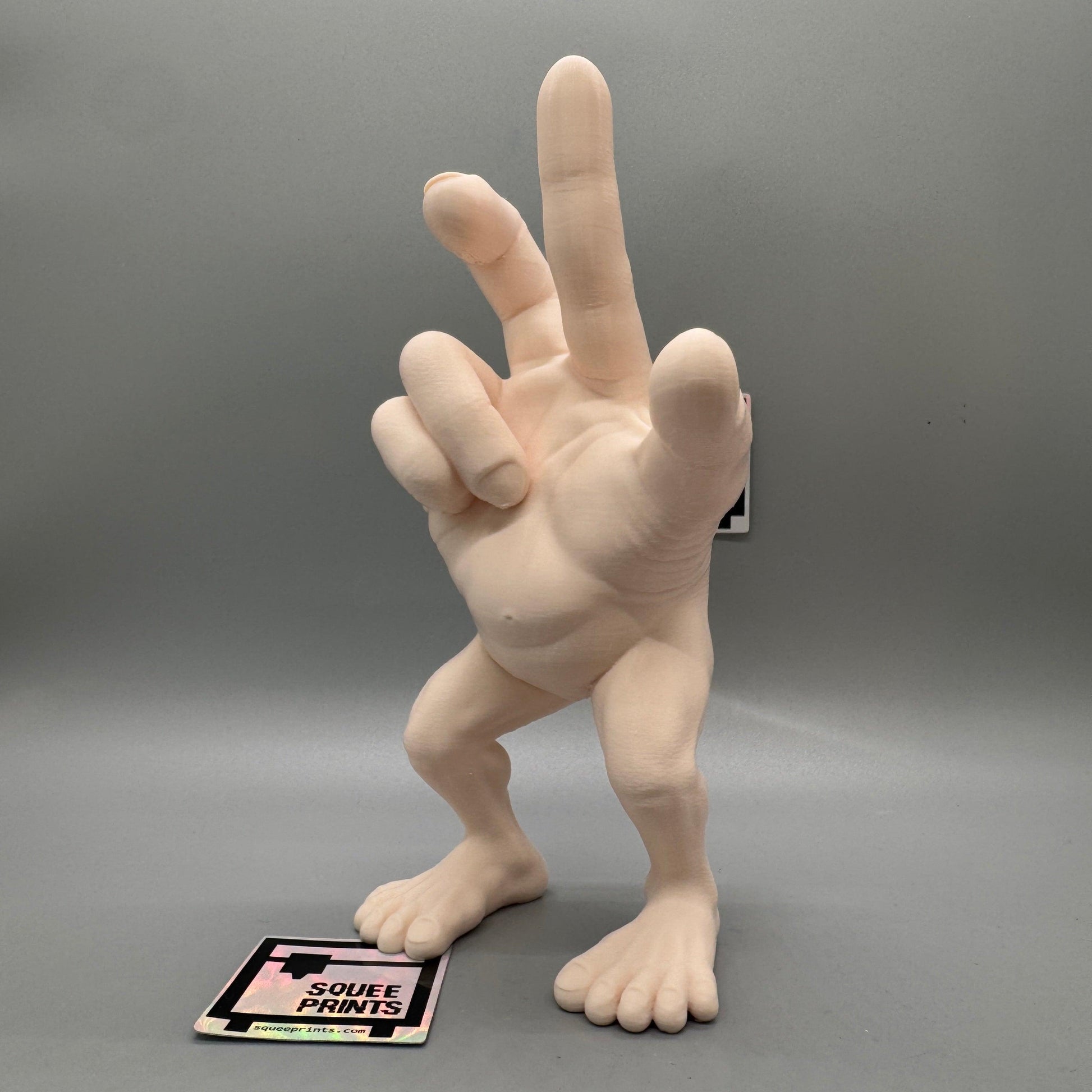 Disturbingly Realistic Hand Monster Figure | Body Horror | Fingers with Legs - Squee Prints