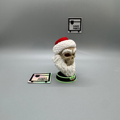 Creepmas | Santa Claus Skull - Squee Prints