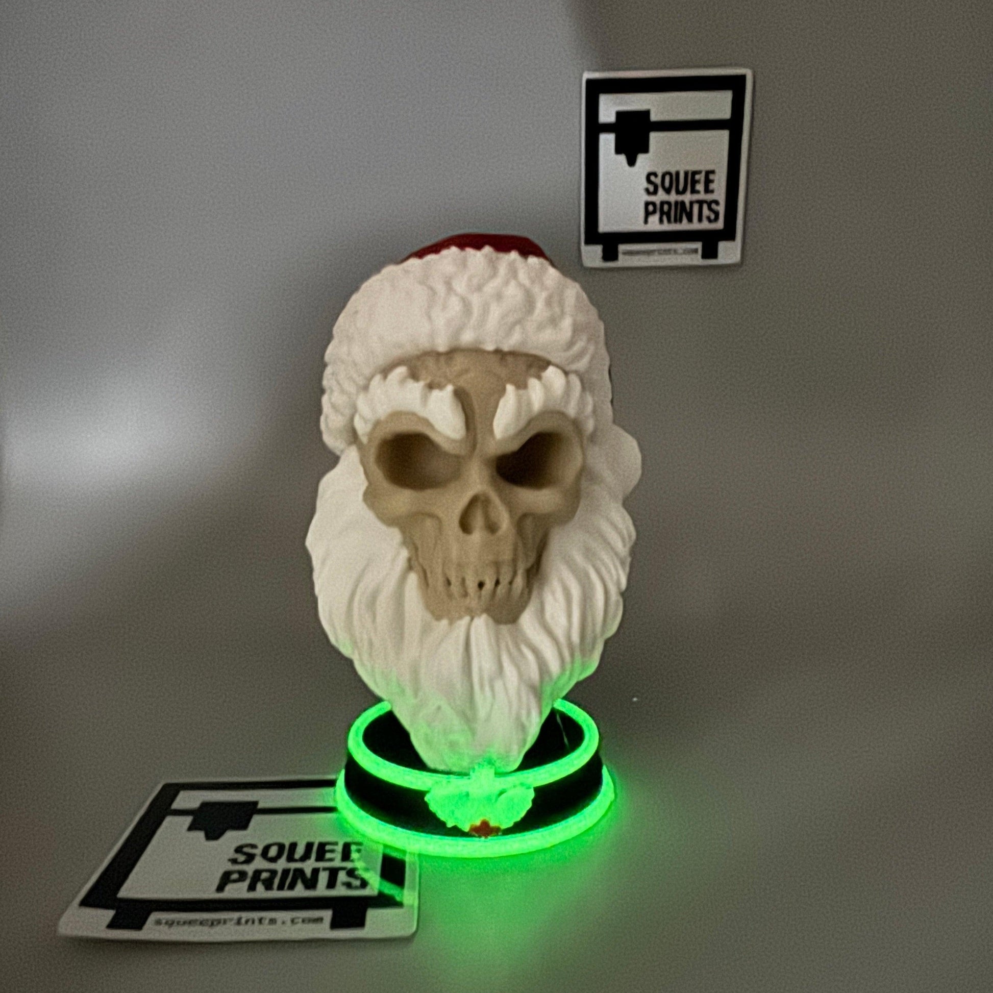 Creepmas | Santa Claus Skull - Squee Prints