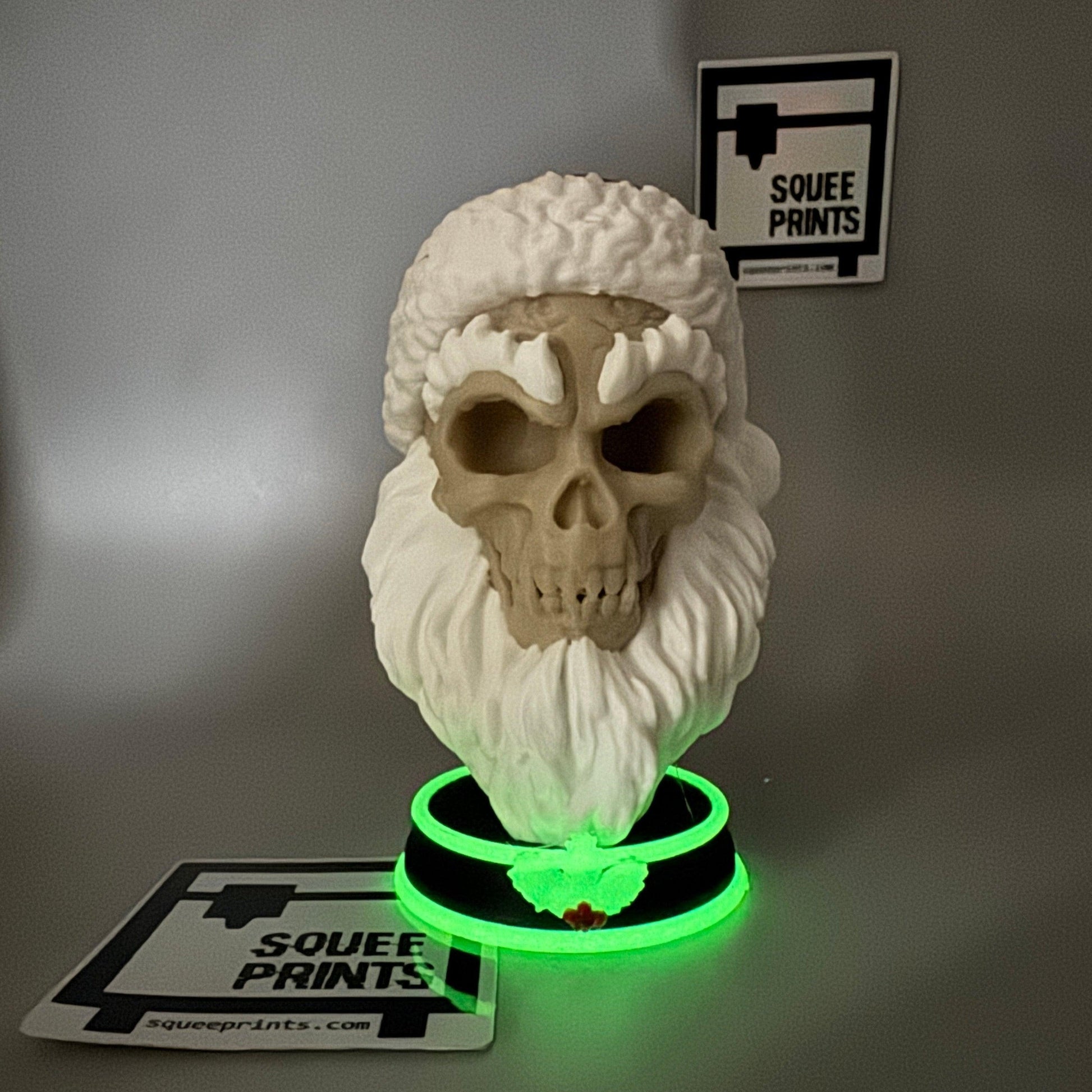 Creepmas | Santa Claus Skull - Squee Prints