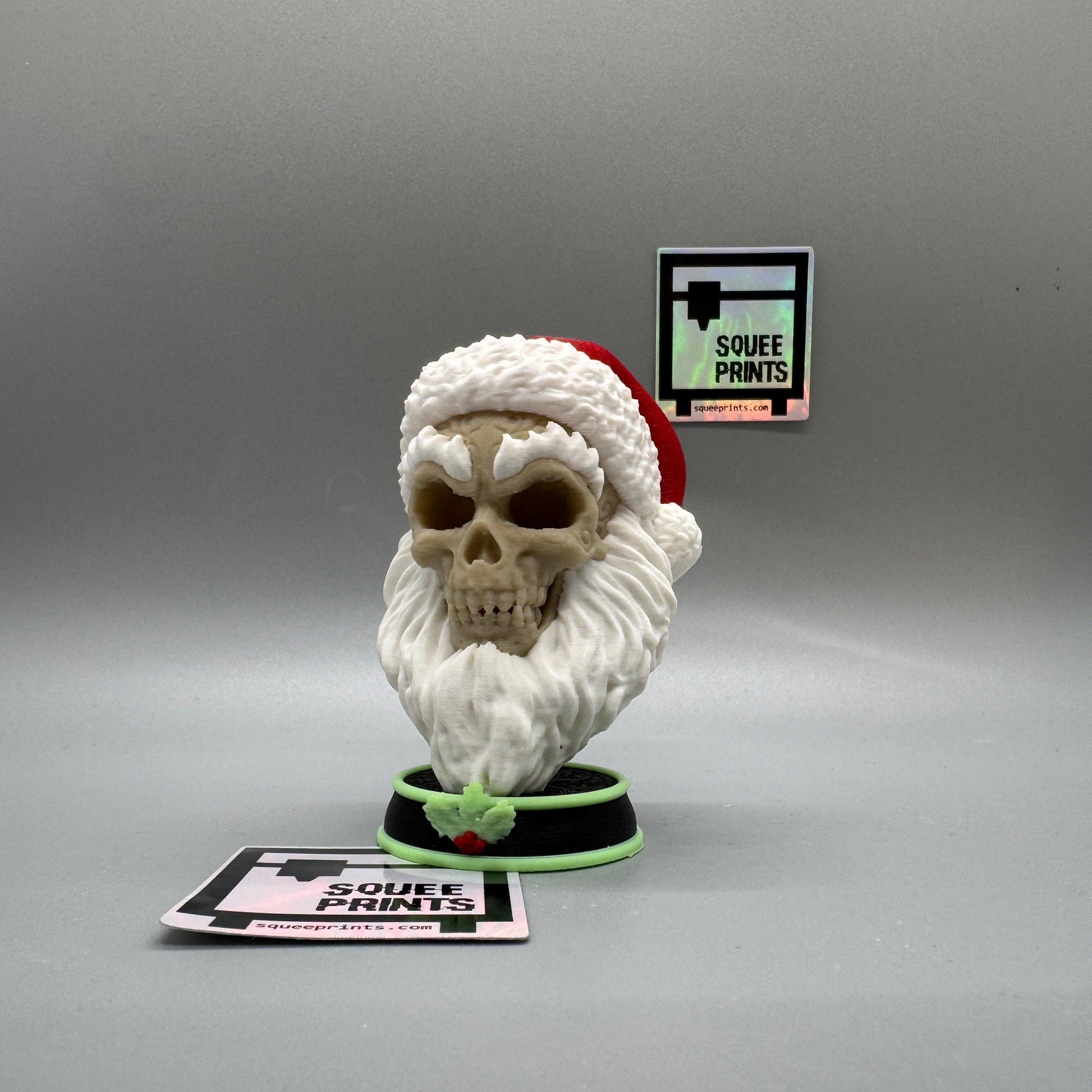 Creepmas | Santa Claus Skull - Squee Prints