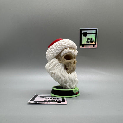 Creepmas | Santa Claus Skull - Squee Prints