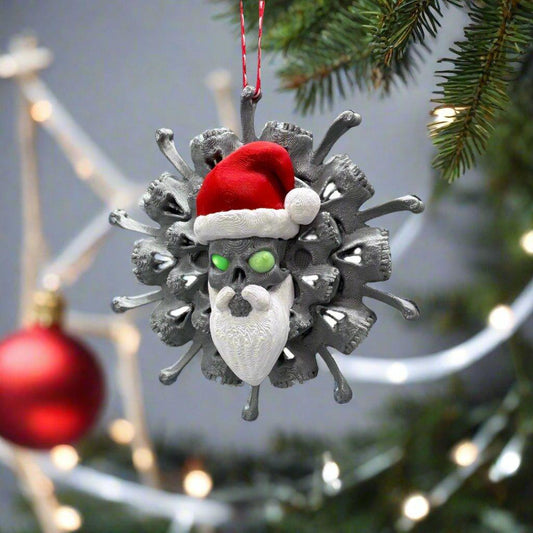 Bone Wreath | Creepmas | Christmas | Ornaments - Squee Prints