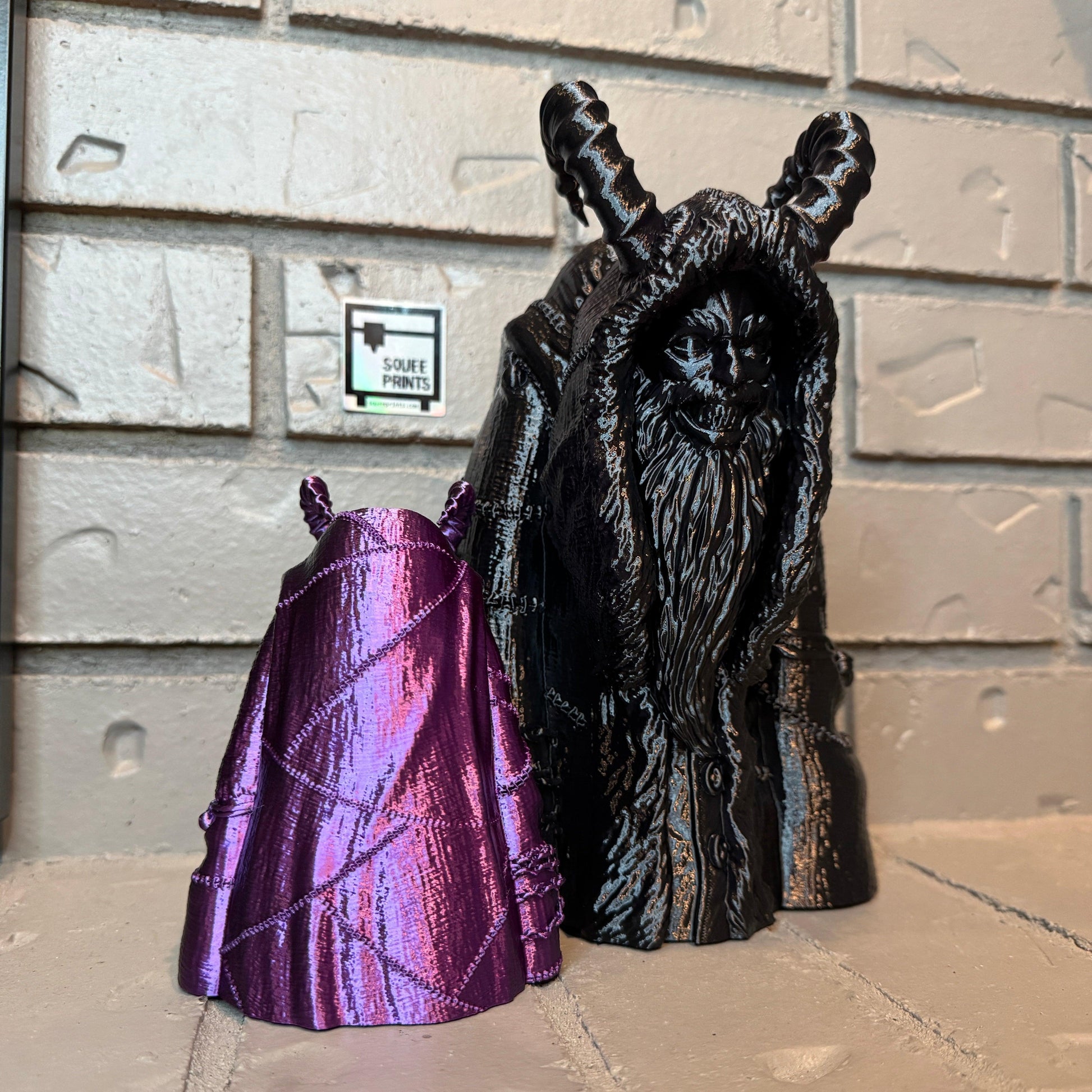 Krampus 9" | Tree Topper | Creepmas - Squee Prints