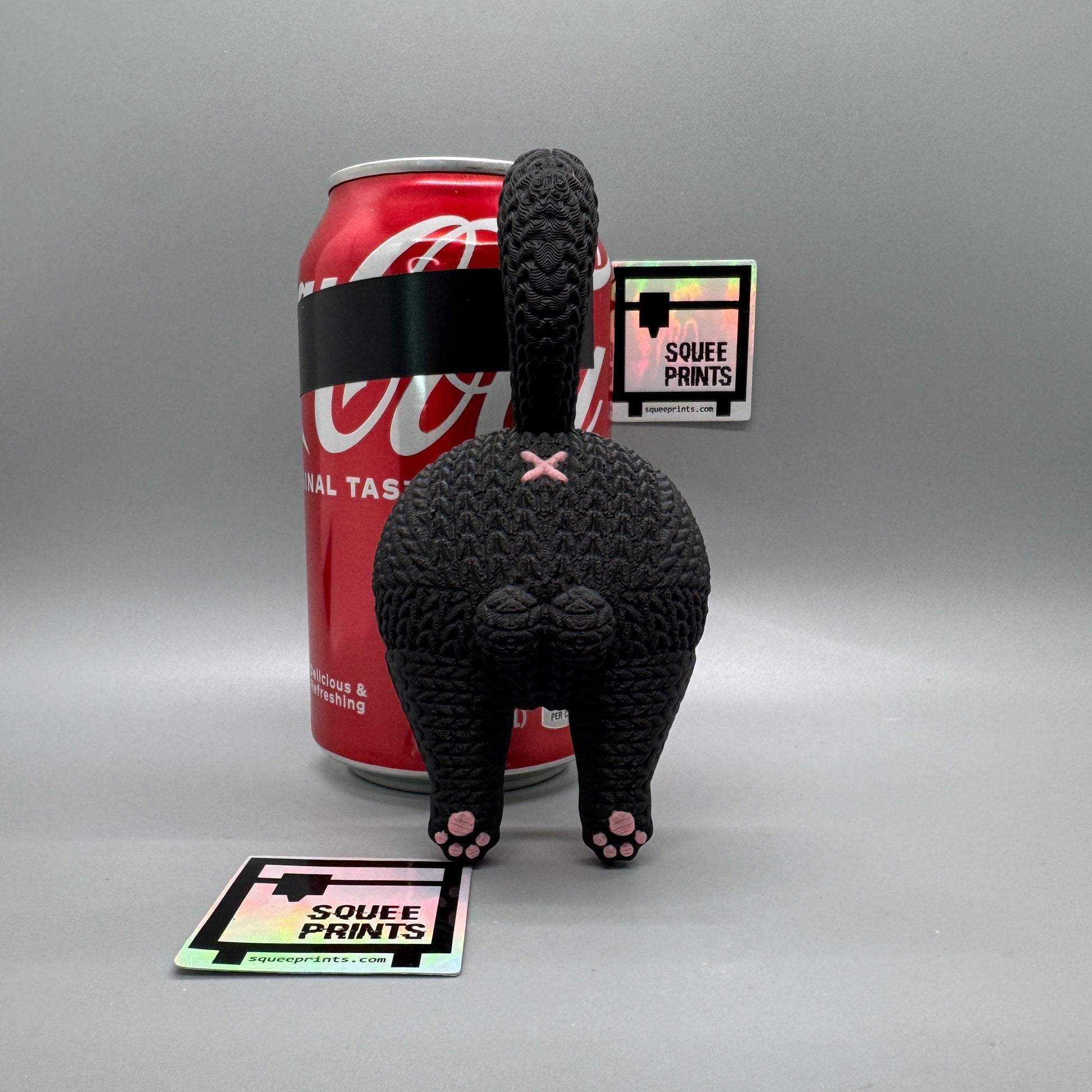 Knitted Cat Butt | Ornament | Christmas | 3D Printed - Squee Prints