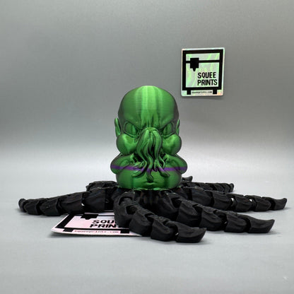 Baby Cthulhu | Articulated | Fidget | Custom Colors - Squee Prints