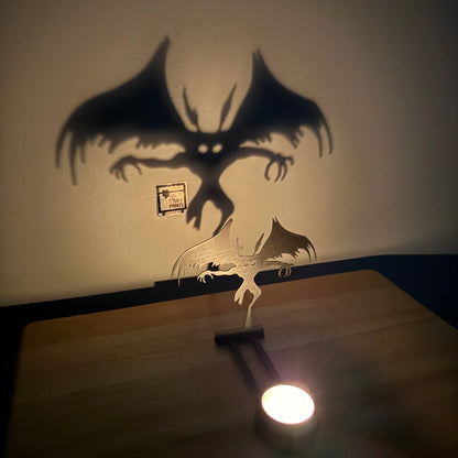 Mothman | Cryptid | Shadow Caster | Tealight - Squee Prints