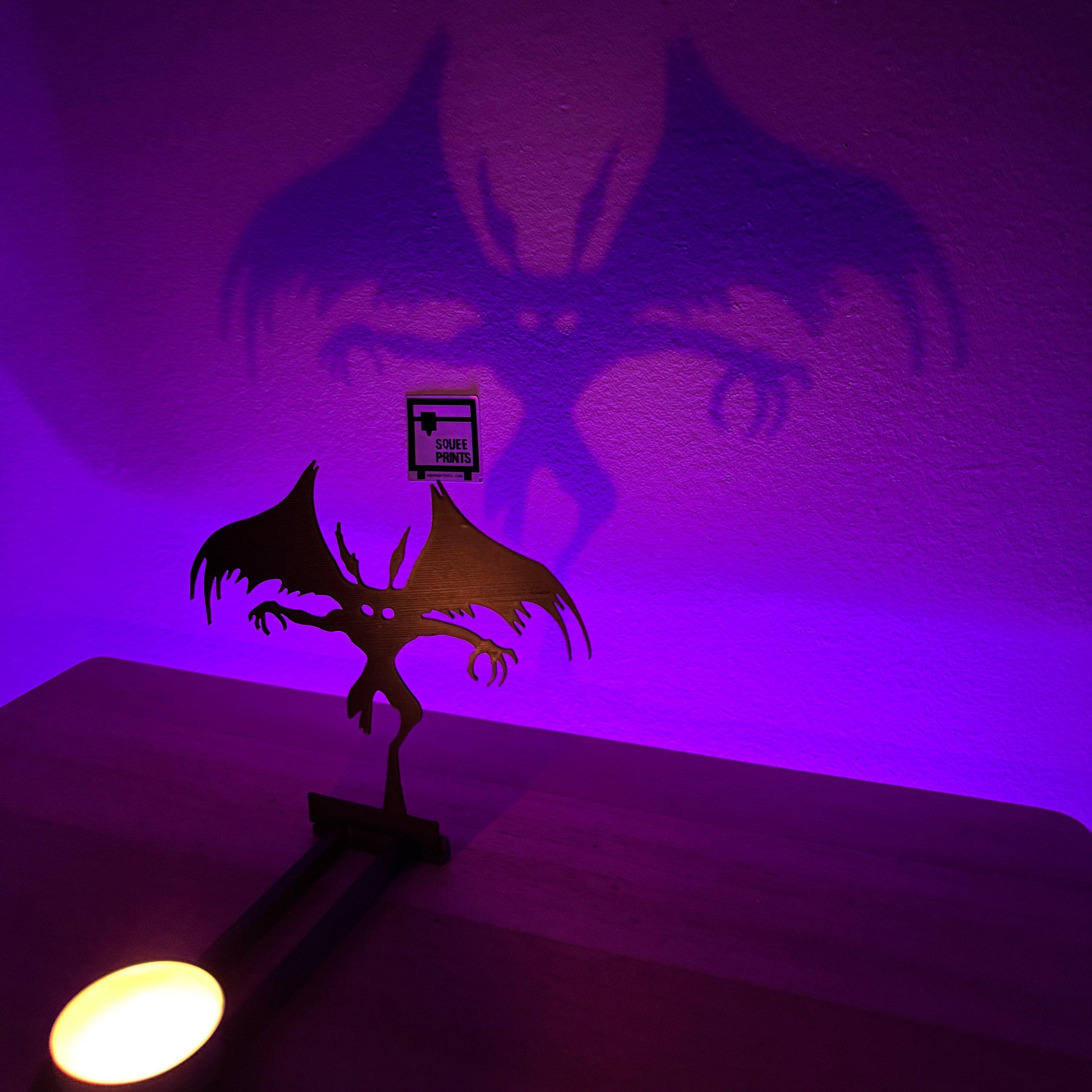 Mothman | Cryptid | Shadow Caster | Tealight - Squee Prints