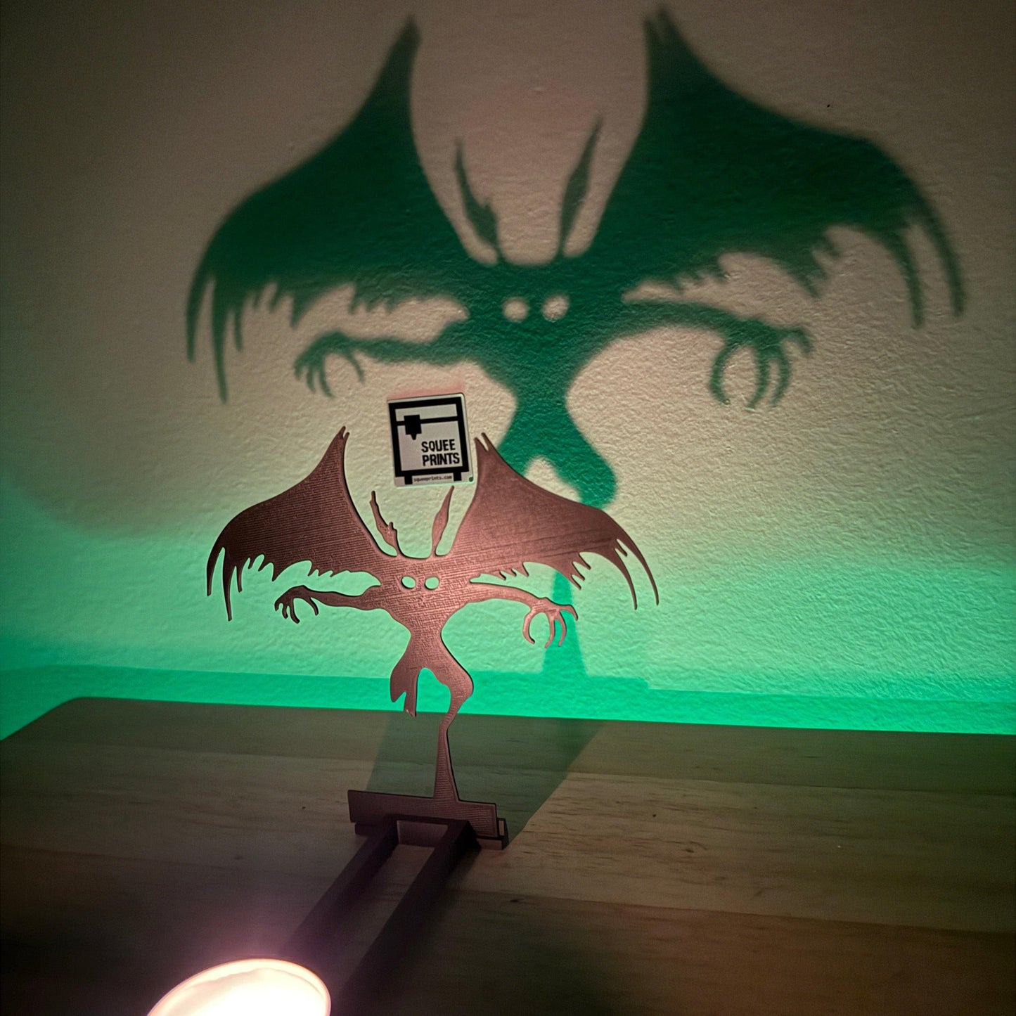 Mothman | Cryptid | Shadow Caster | Tealight - Squee Prints