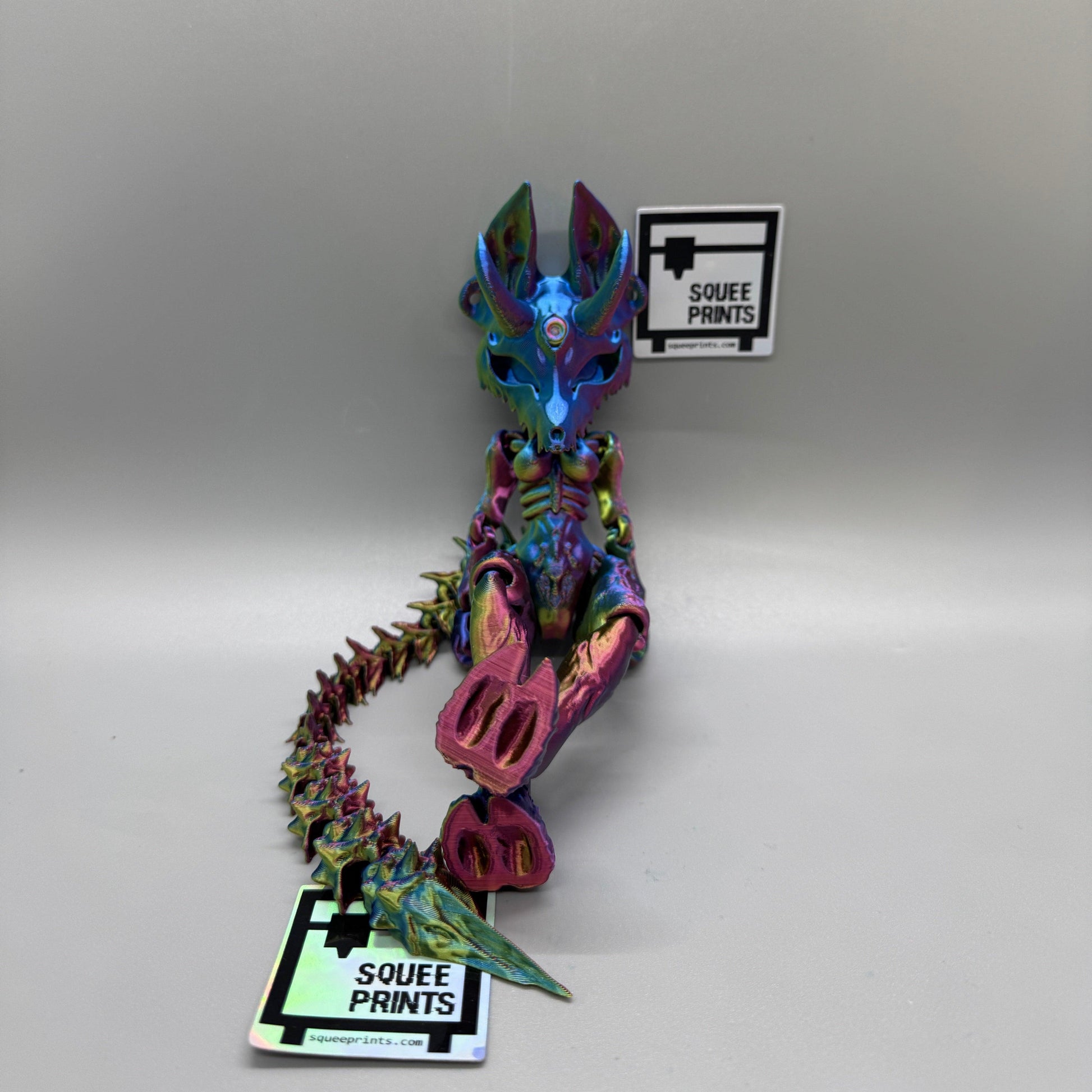 Horned Imp | Articulated | 3D Printed - Squee Prints