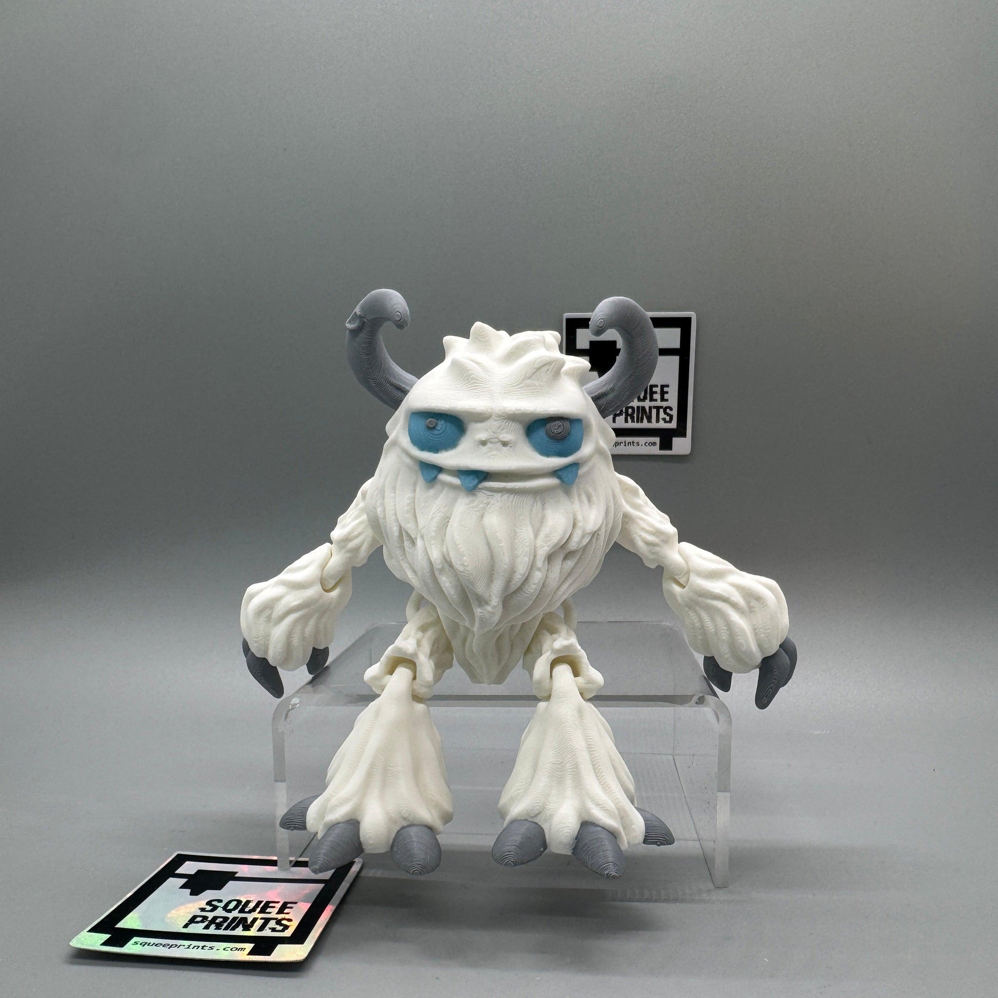 Yeti | Abominable Snowman | Cryptid Figurine - Squee Prints