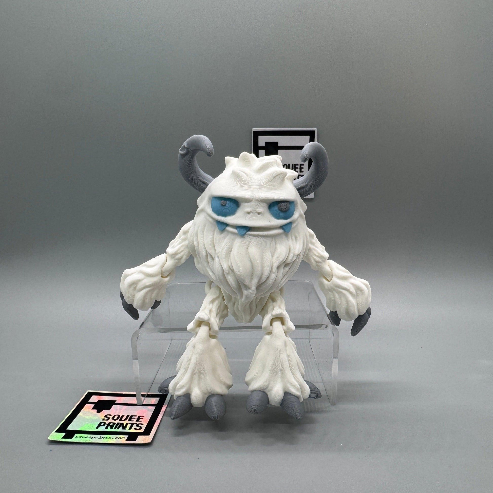 Yeti | Abominable Snowman | Cryptid Figurine - Squee Prints