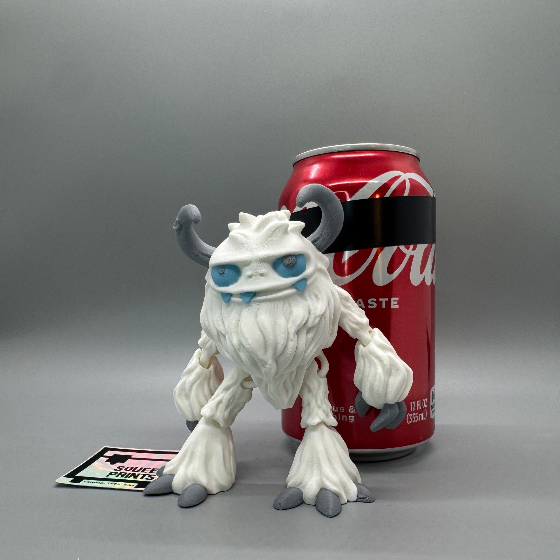 Yeti | Abominable Snowman | Cryptid Figurine - Squee Prints