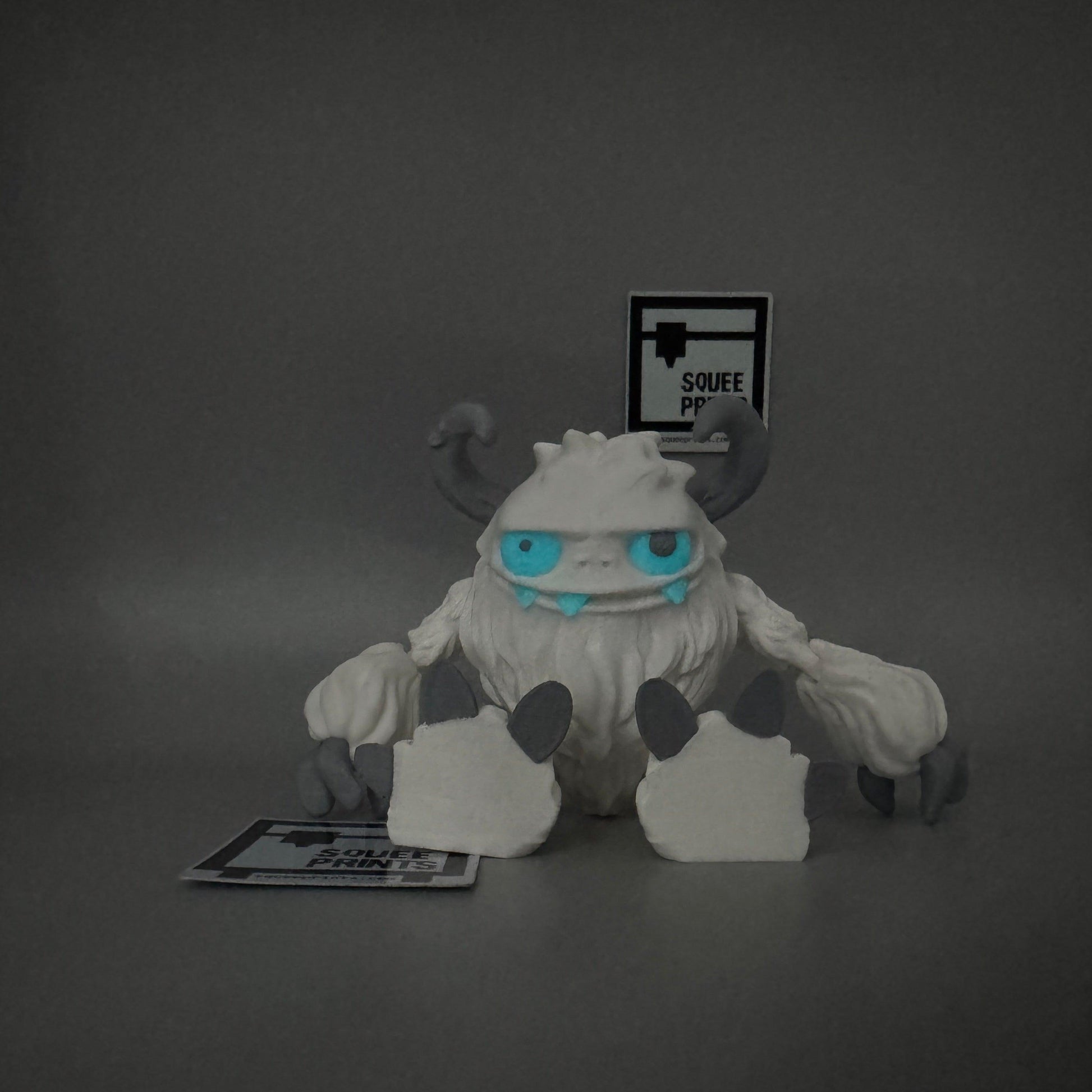 Yeti | Abominable Snowman | Cryptid Figurine - Squee Prints