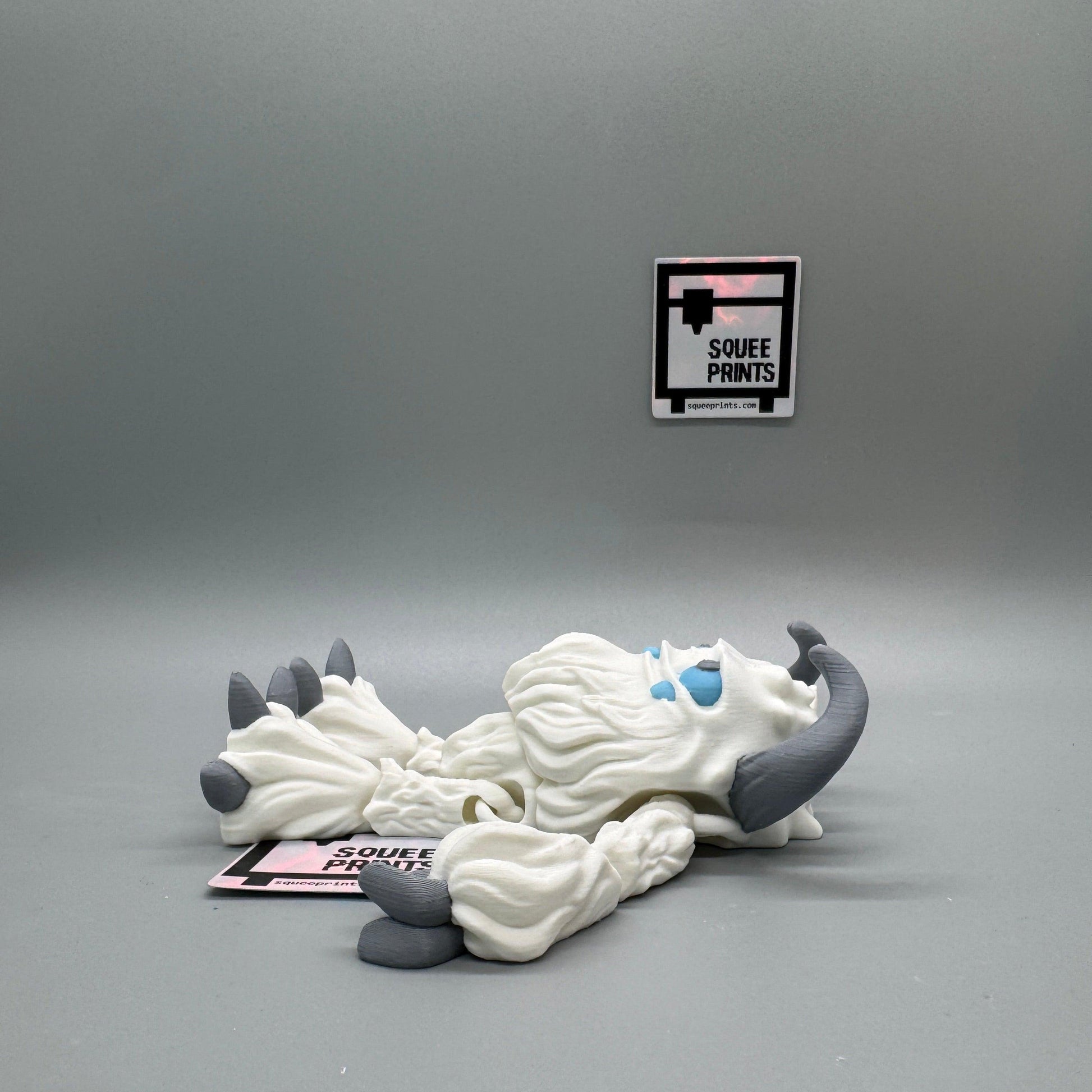Yeti | Abominable Snowman | Cryptid Figurine - Squee Prints