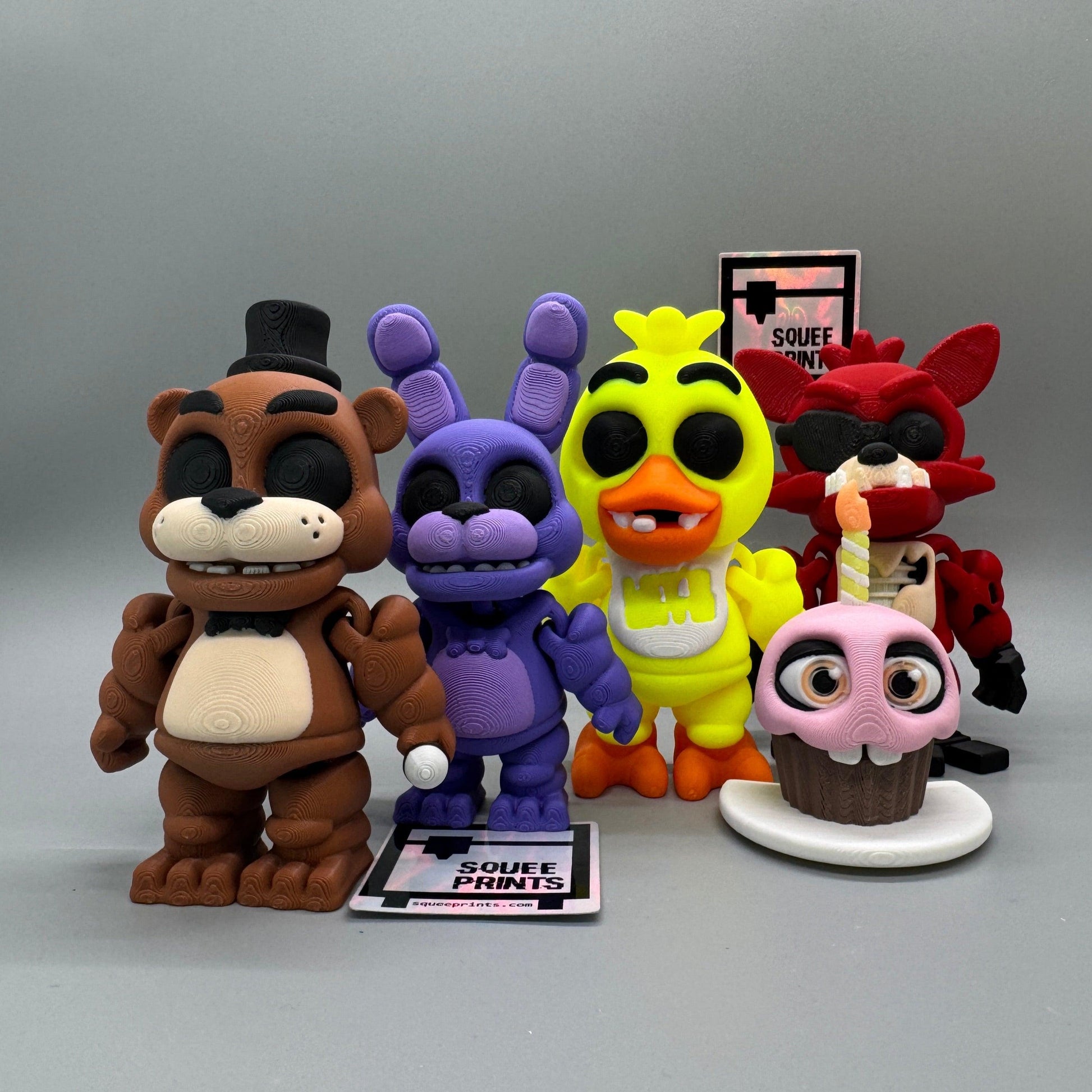 Five Nights At Freddy's | FNAF | Figures | 3D Printed - Squee Prints