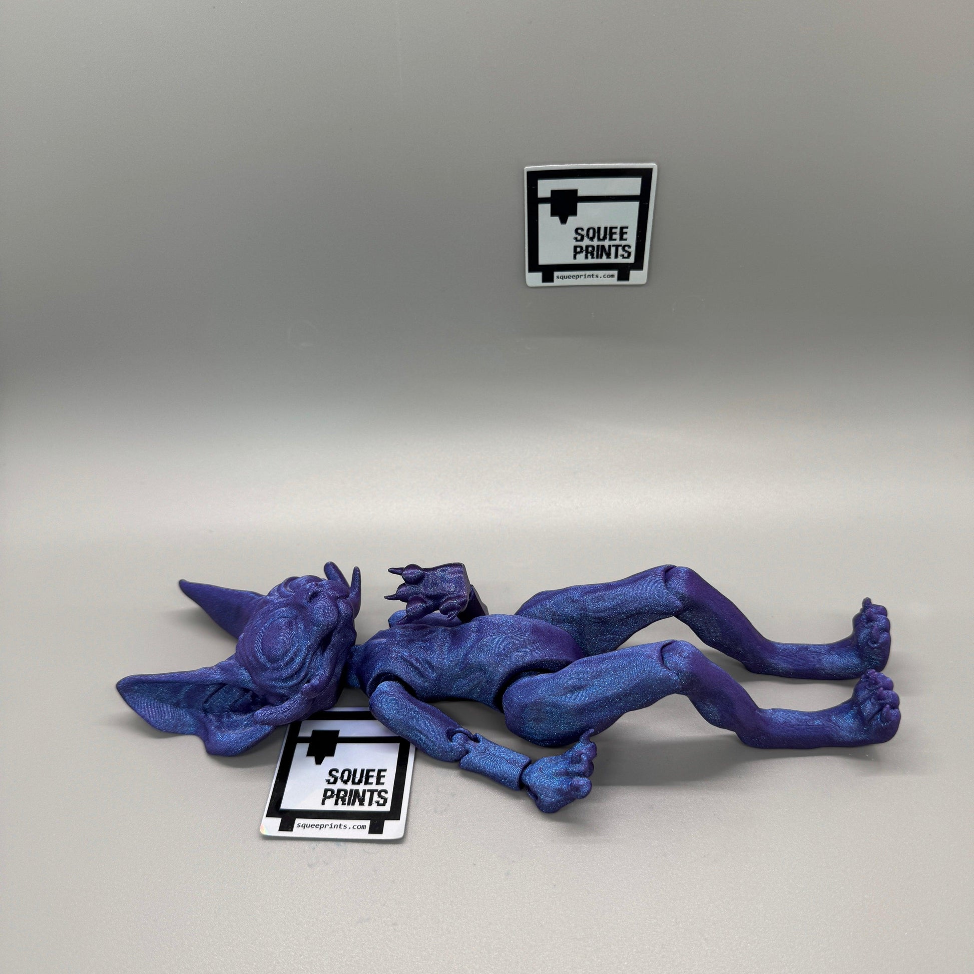 Alien Sphynx Cat | Articulated | BJD - Squee Prints