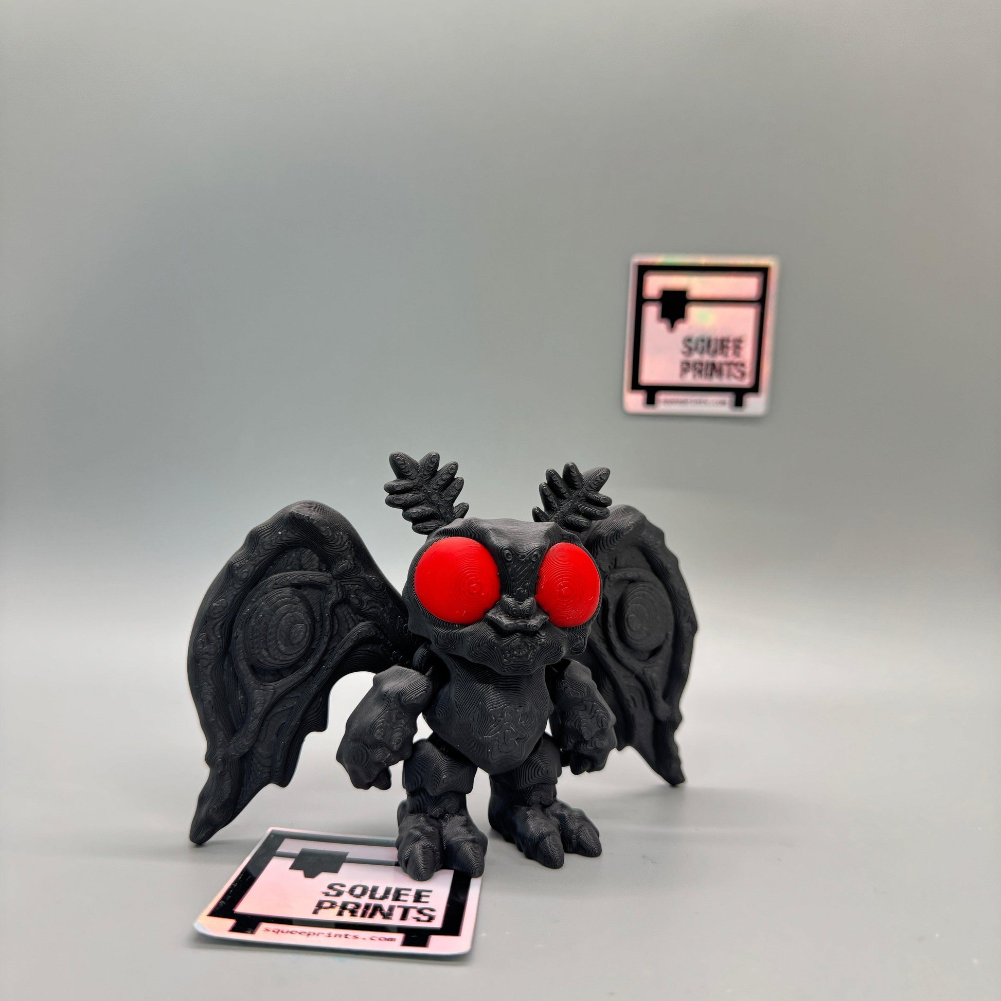 Mothman | Cryptid | Flexi Fidget - Squee Prints