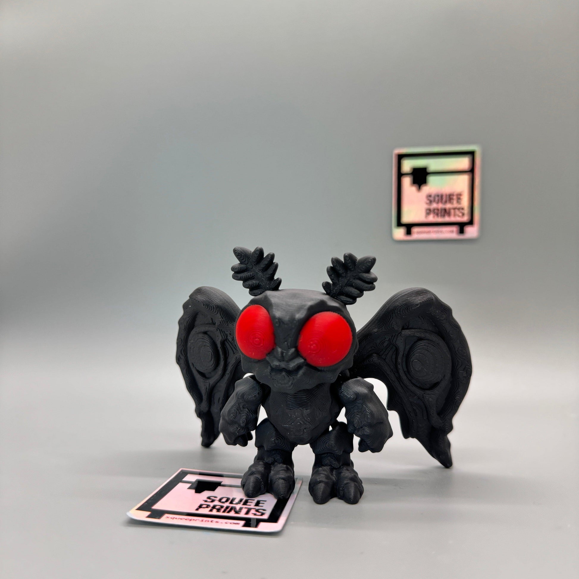 Mothman | Cryptid | Flexi Fidget - Squee Prints