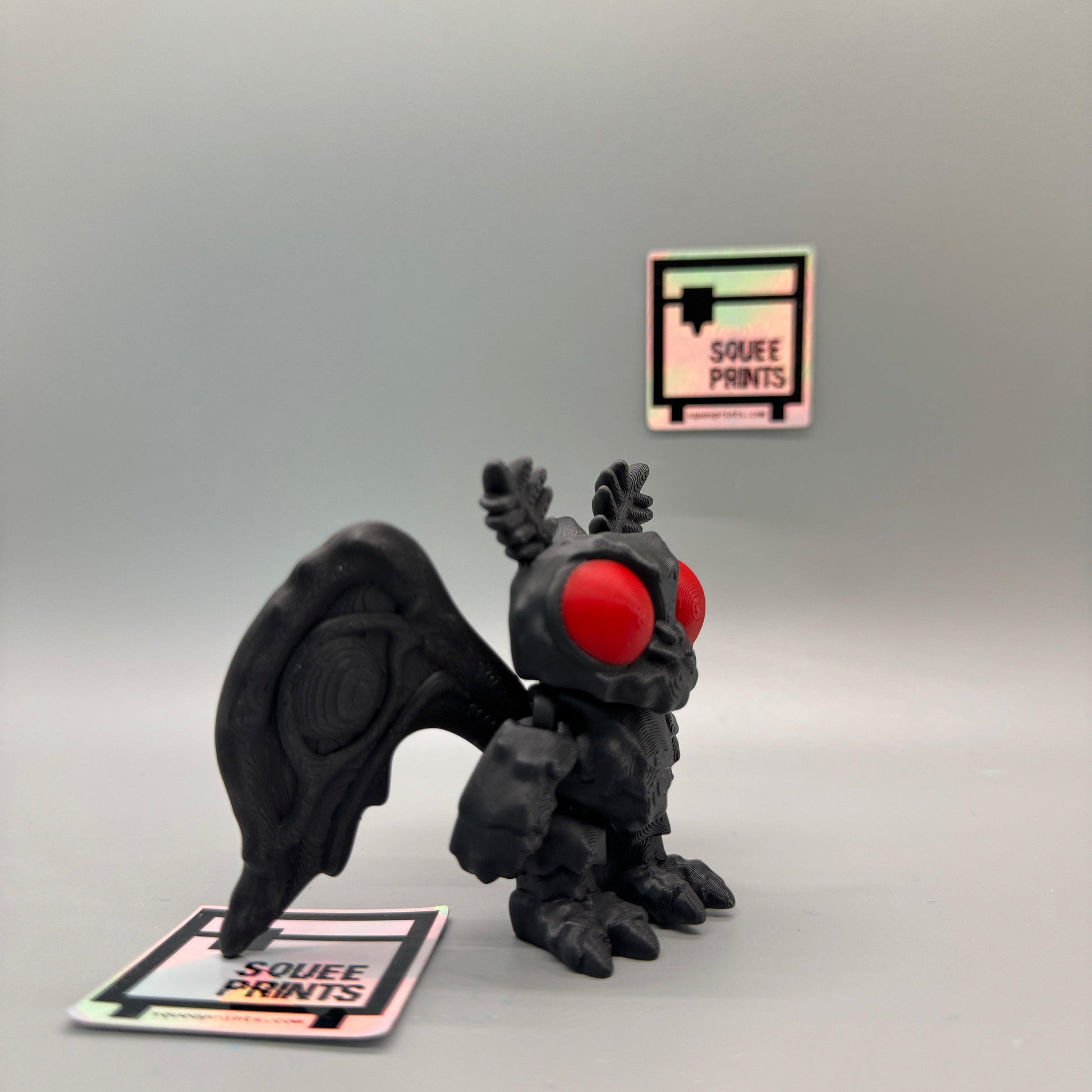 Mothman | Cryptid | Flexi Fidget - Squee Prints