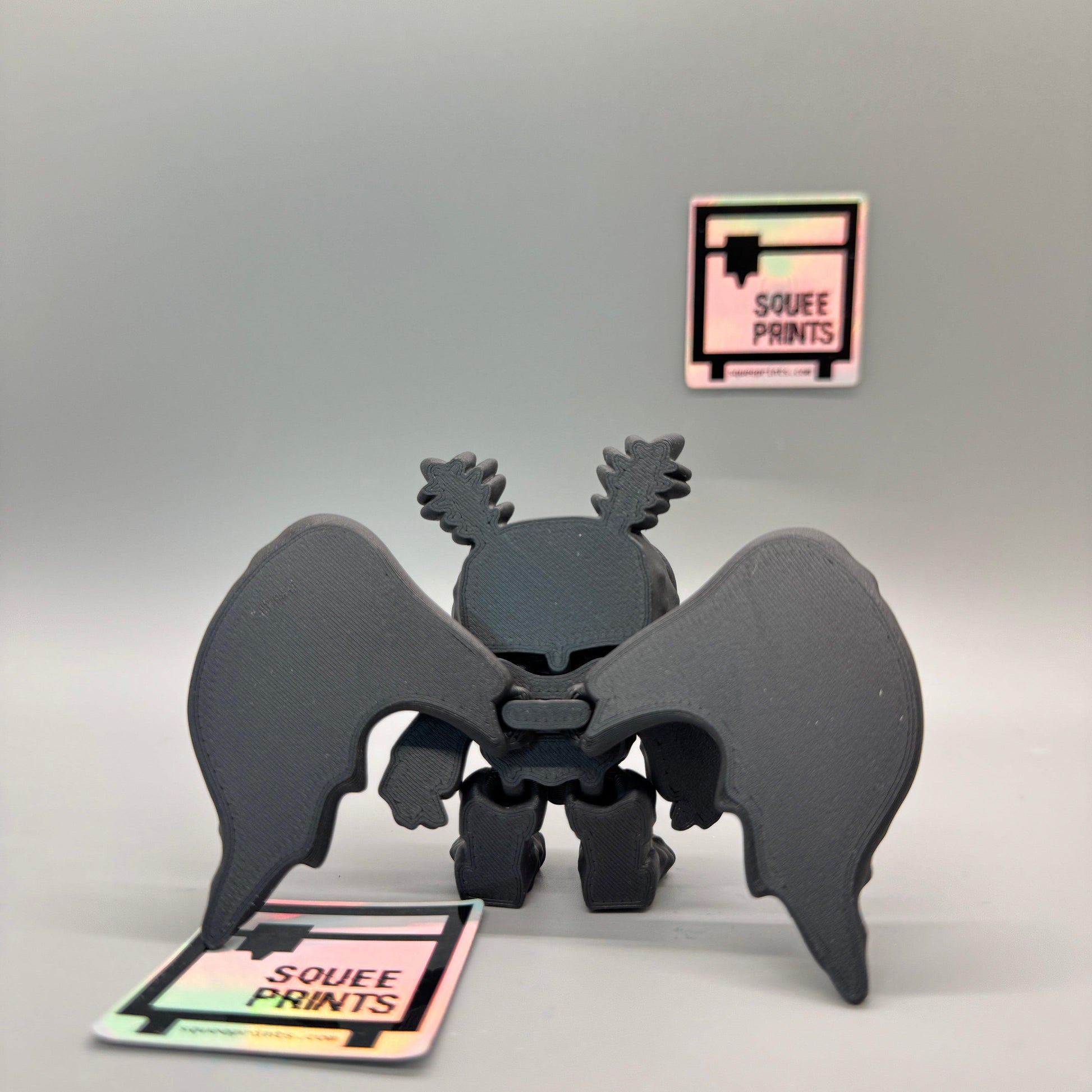 Mothman | Cryptid | Flexi Fidget - Squee Prints