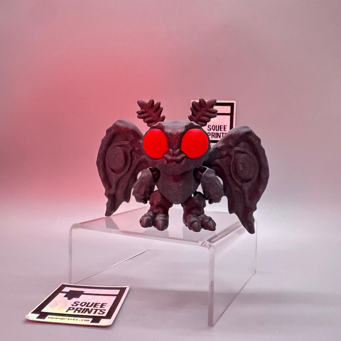 Mothman | Cryptid | Flexi Fidget - Squee Prints
