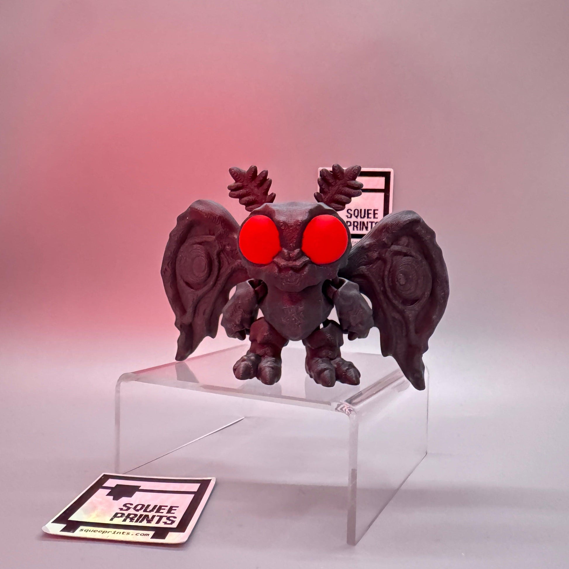 Mothman | Cryptid | Flexi Fidget - Squee Prints