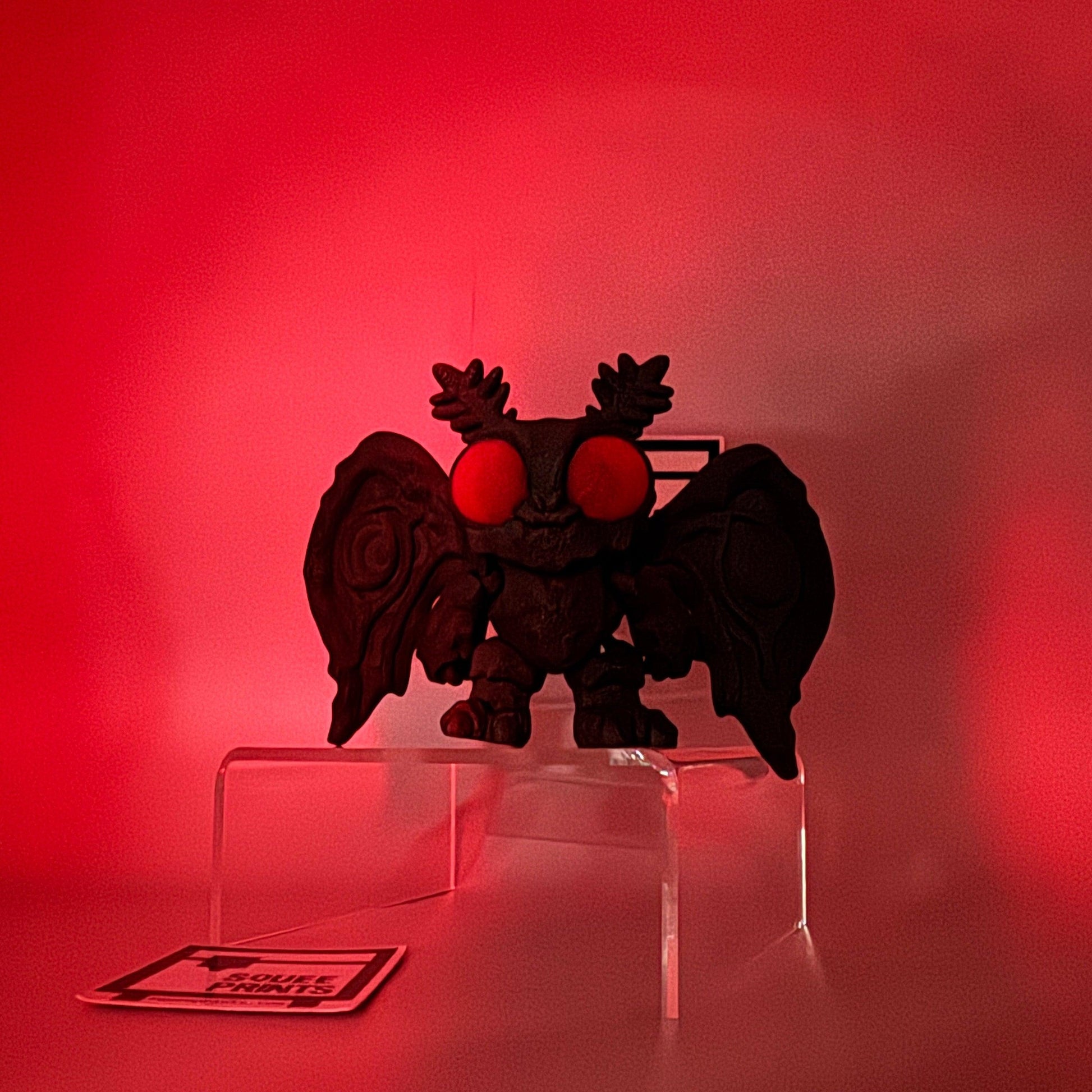 Mothman | Cryptid | Flexi Fidget - Squee Prints