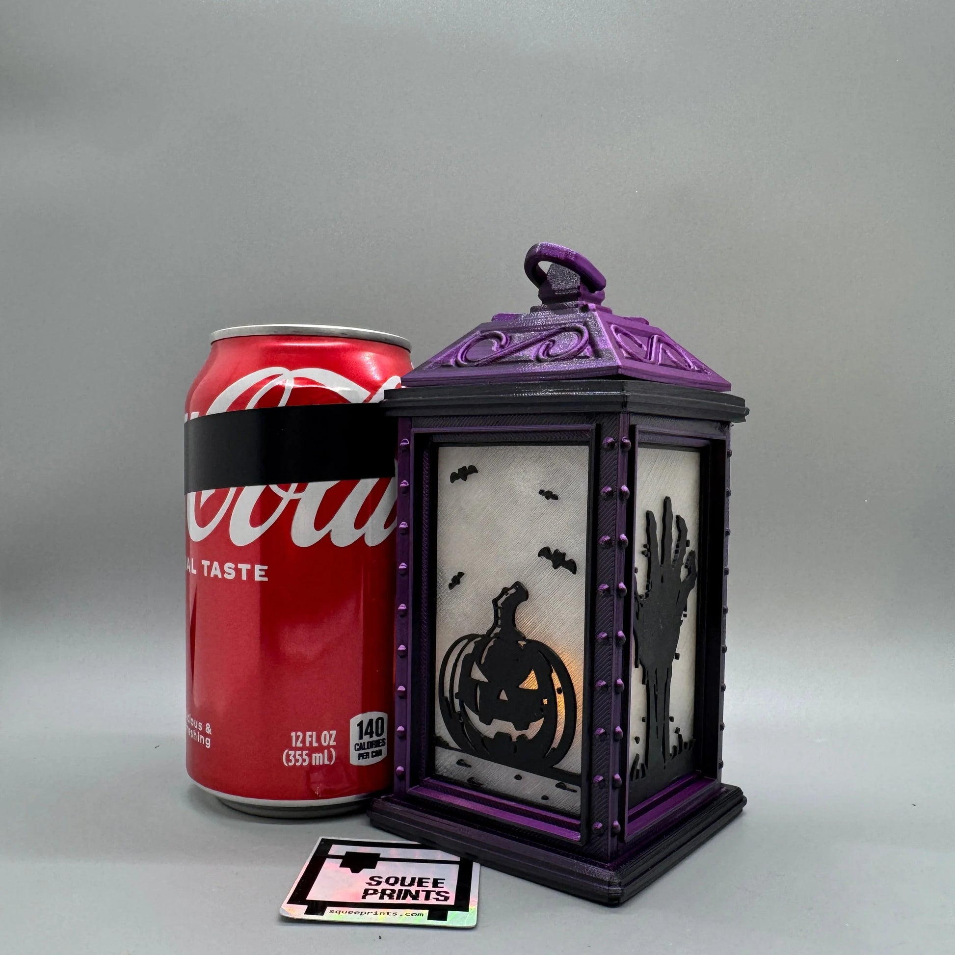 Mini Halloween Lantern | LED Tealight | Horror Decor - Squee Prints