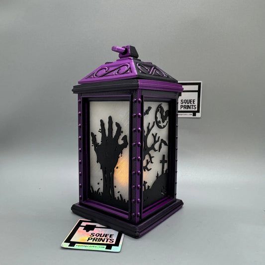 Mini Halloween Lantern | LED Tealight | Horror Decor - Squee Prints