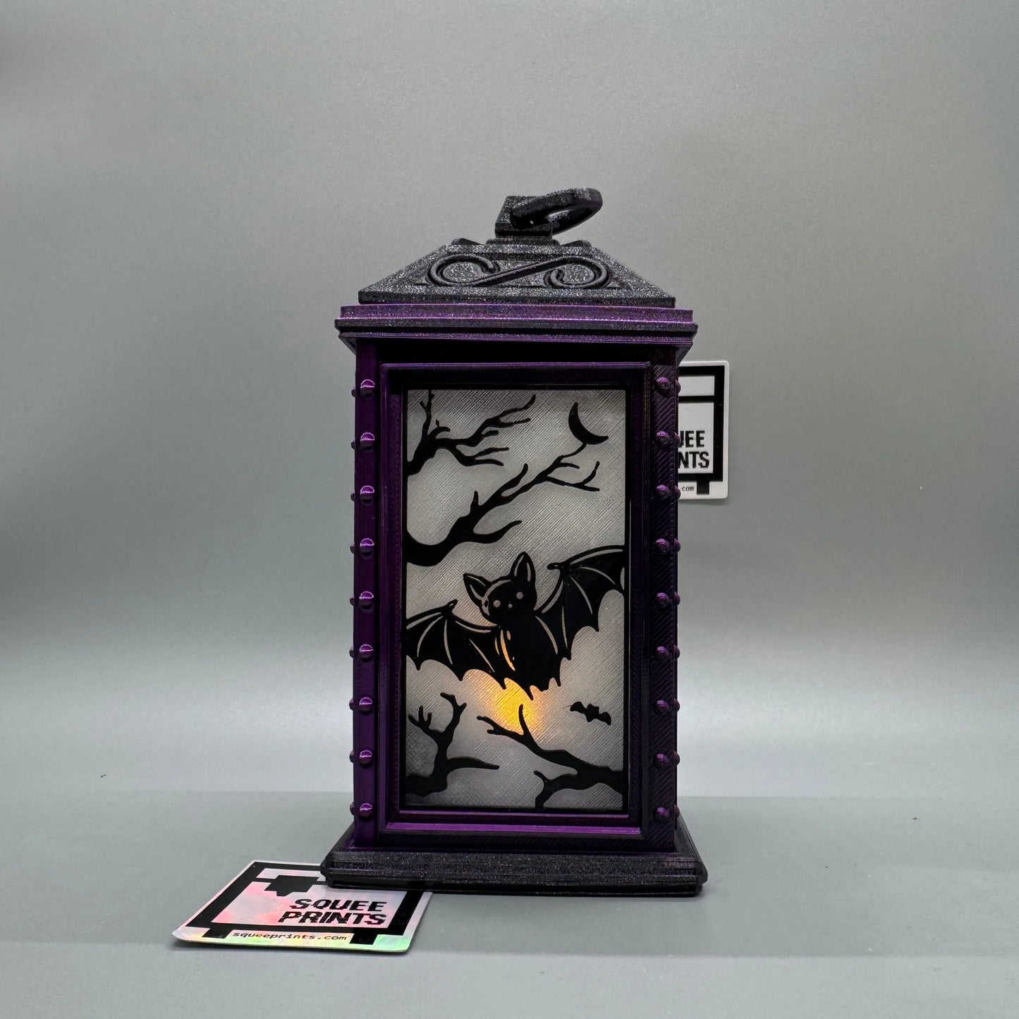 Mini Halloween Lantern | LED Tealight | Horror Decor - Squee Prints
