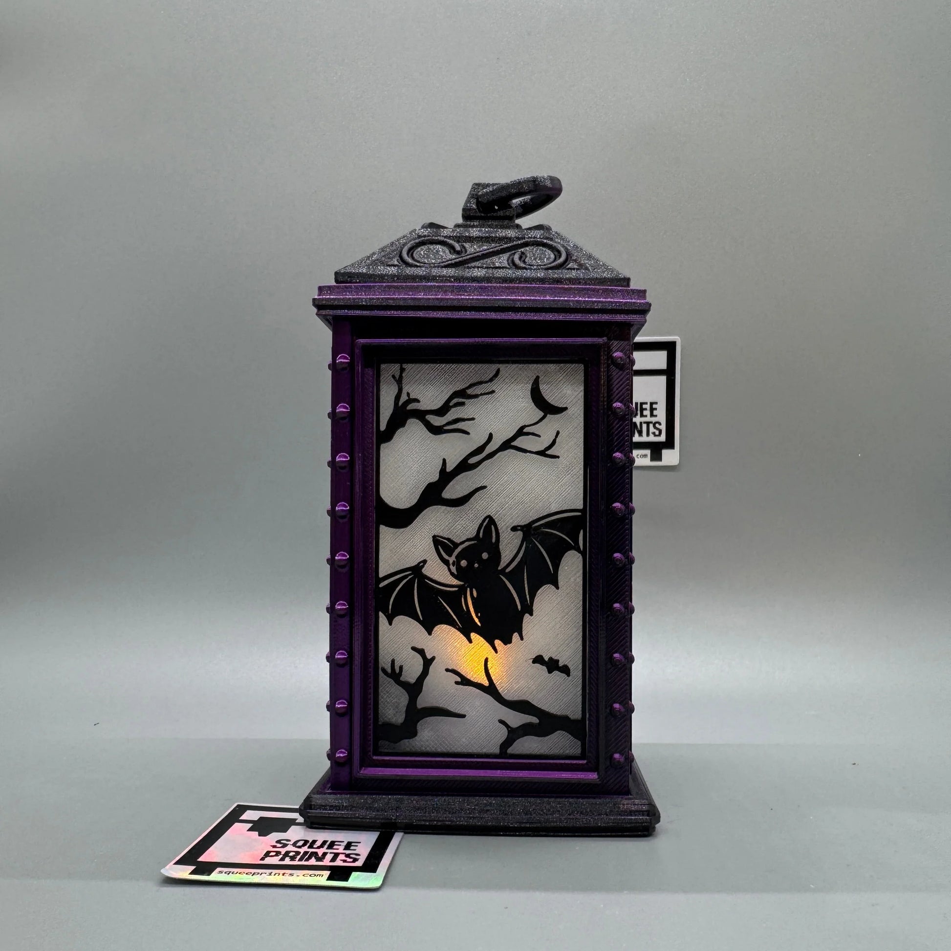 Mini Halloween Lantern | LED Tealight | Horror Decor - Squee Prints