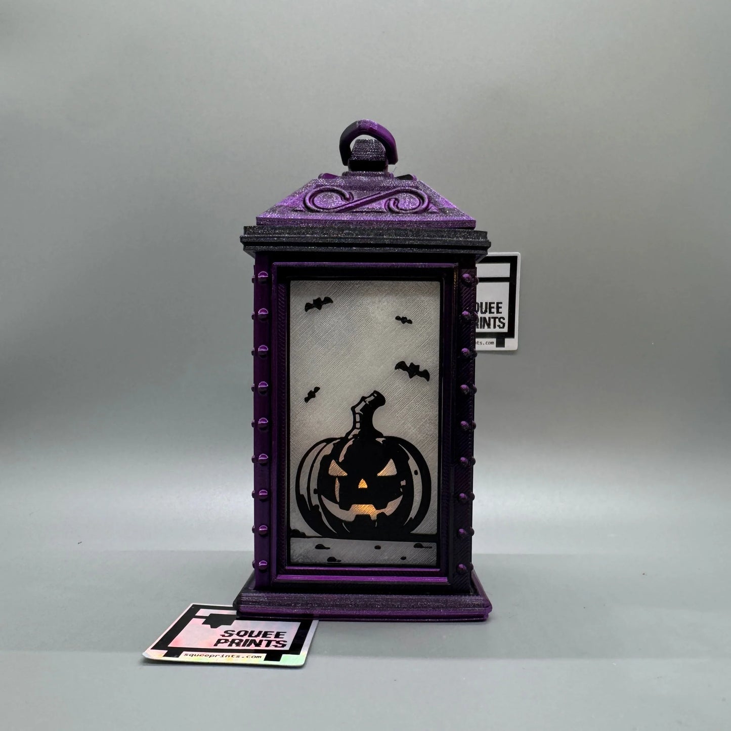 Mini Halloween Lantern | LED Tealight | Horror Decor - Squee Prints