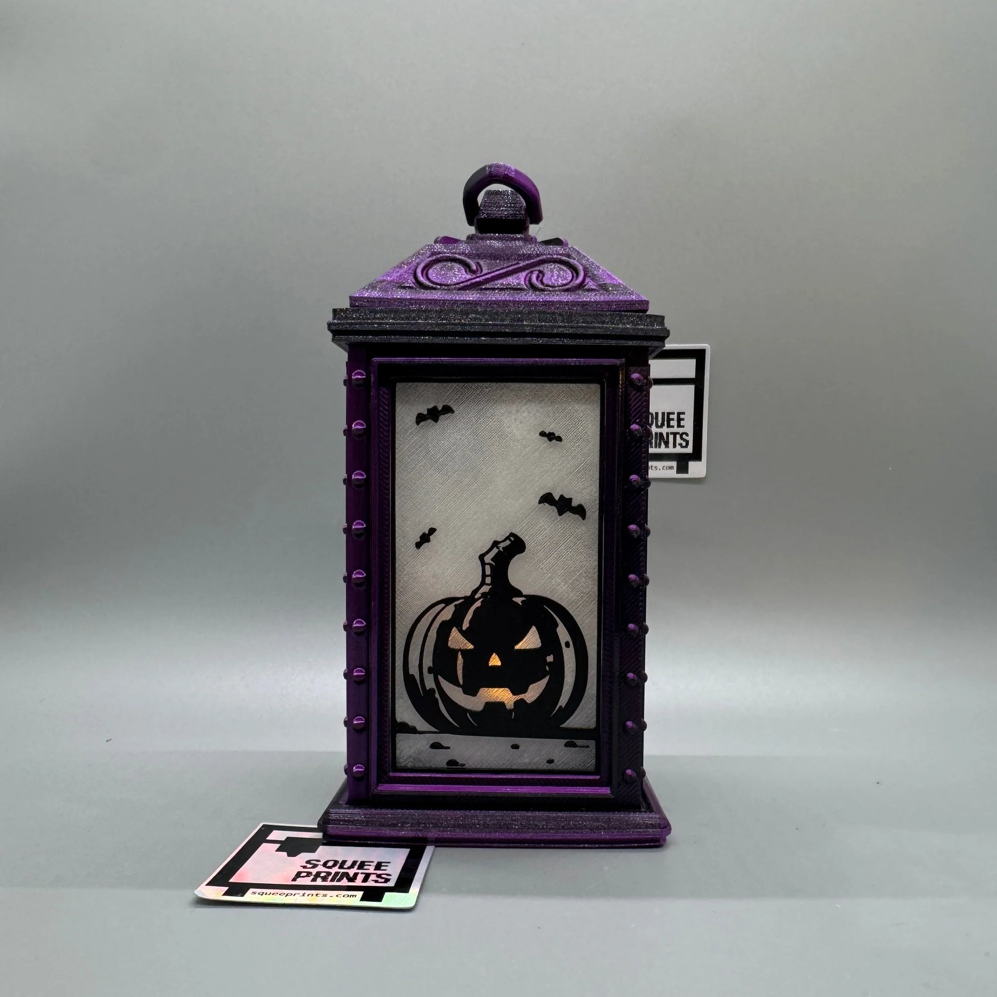 Mini Halloween Lantern | LED Tealight | Horror Decor - Squee Prints