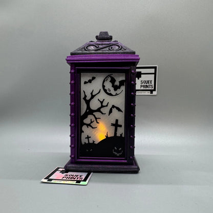 Mini Halloween Lantern | LED Tealight | Horror Decor - Squee Prints